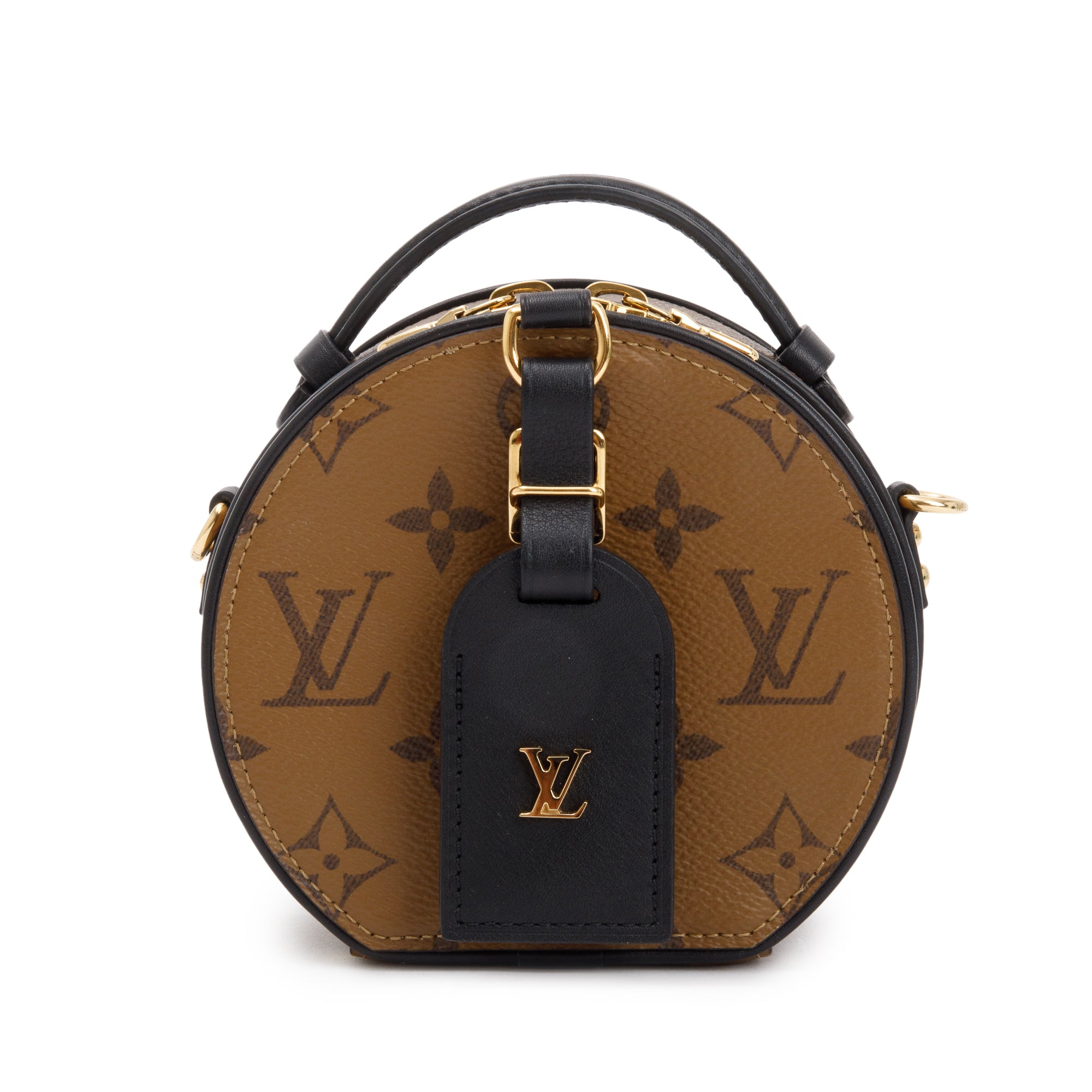 Louis Vuitton 2023 Monogram Reverse Mini Boite Chapeau w/ Strap
