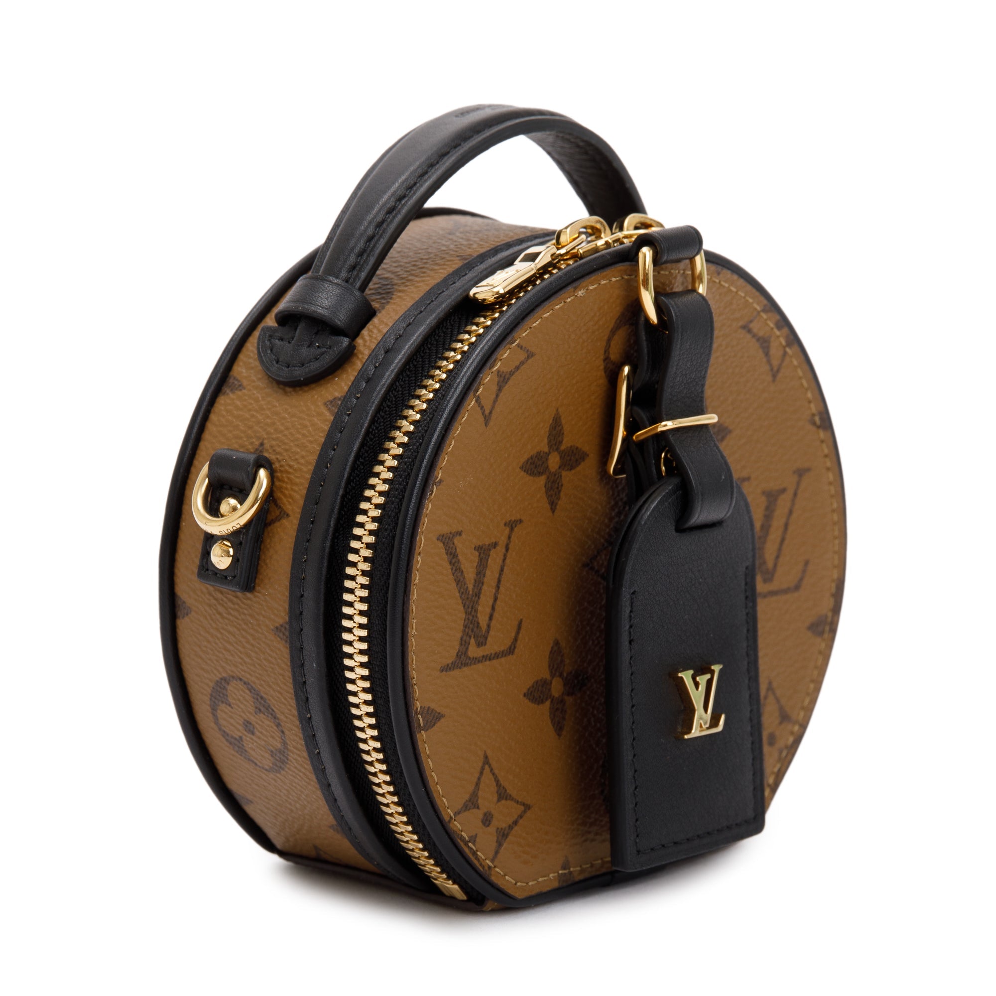 Louis Vuitton 2023 Monogram Reverse Mini Boite Chapeau w/ Strap