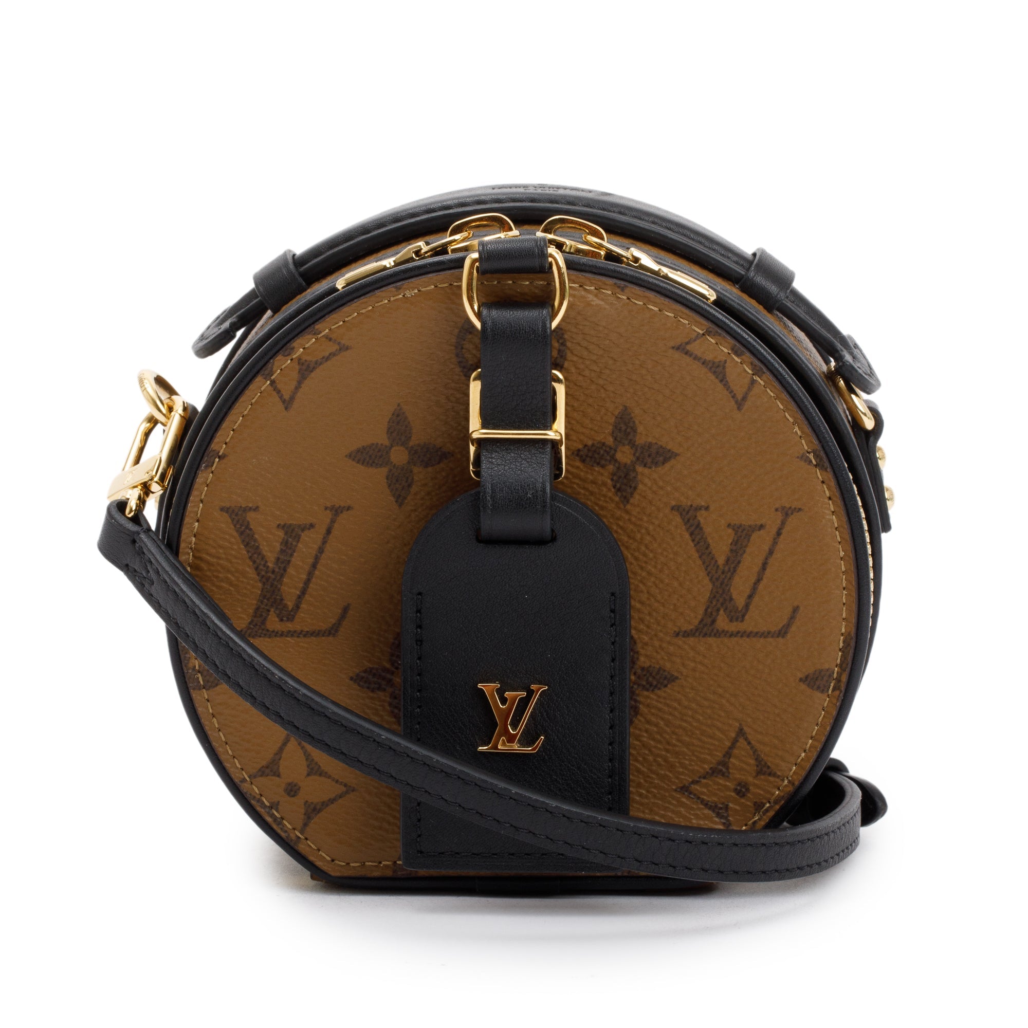 Louis Vuitton 2023 Monogram Reverse Mini Boite Chapeau w/ Strap