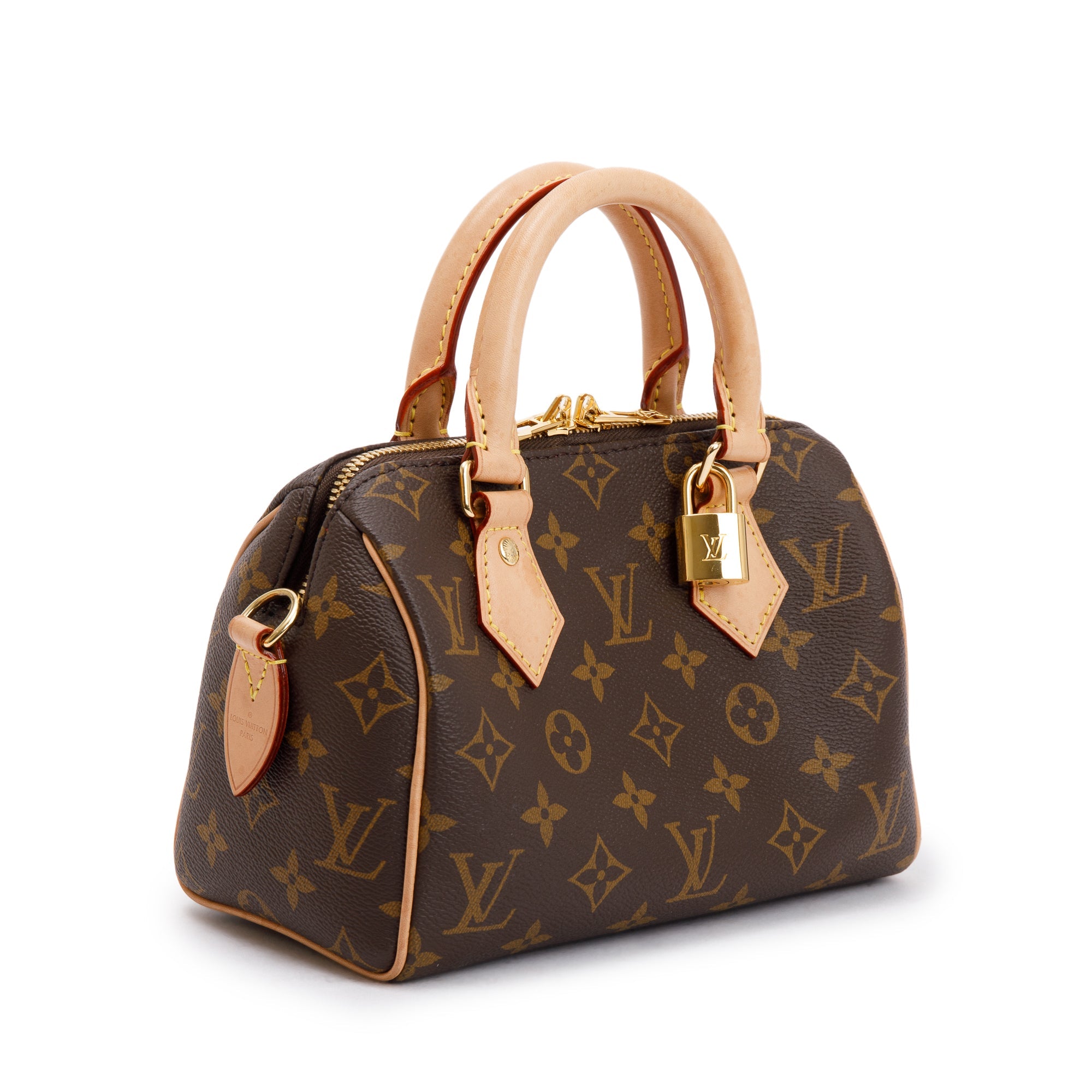 Louis Vuitton 2023 Monogram Speedy Bandouliere 20 w/ Strap, Box & Receipt
