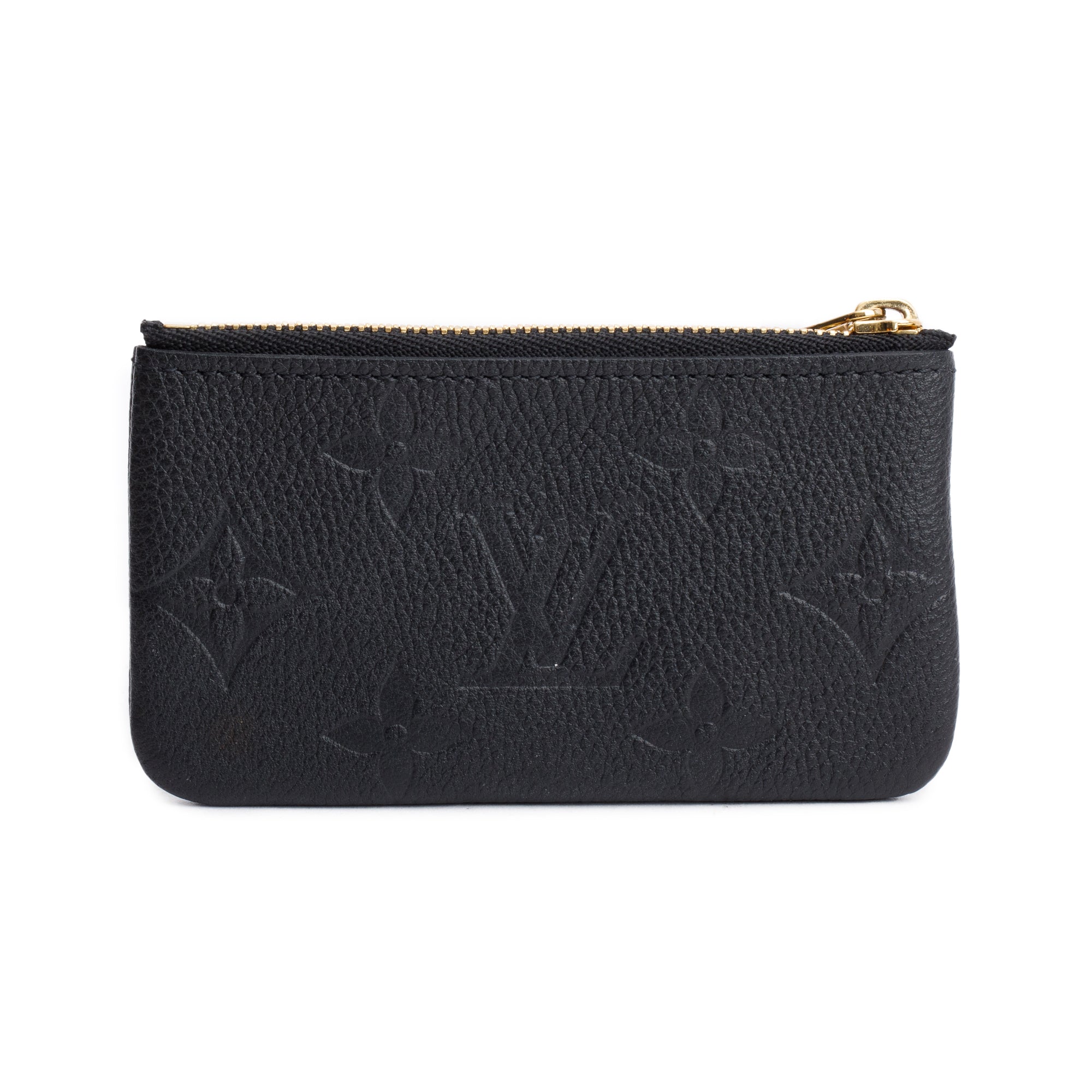 Louis Vuitton 2024 Black Monogram Empreinte Key Pouch