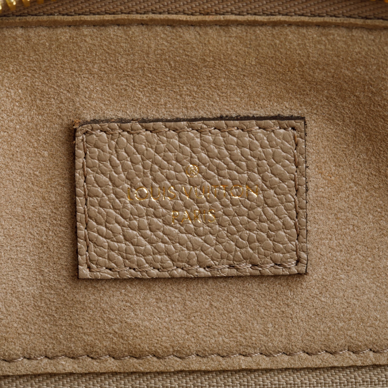 Louis Vuitton 2024 Dune Monogram Empreinte Leather Speedy Bandouliere 30 w/ Strap & Box