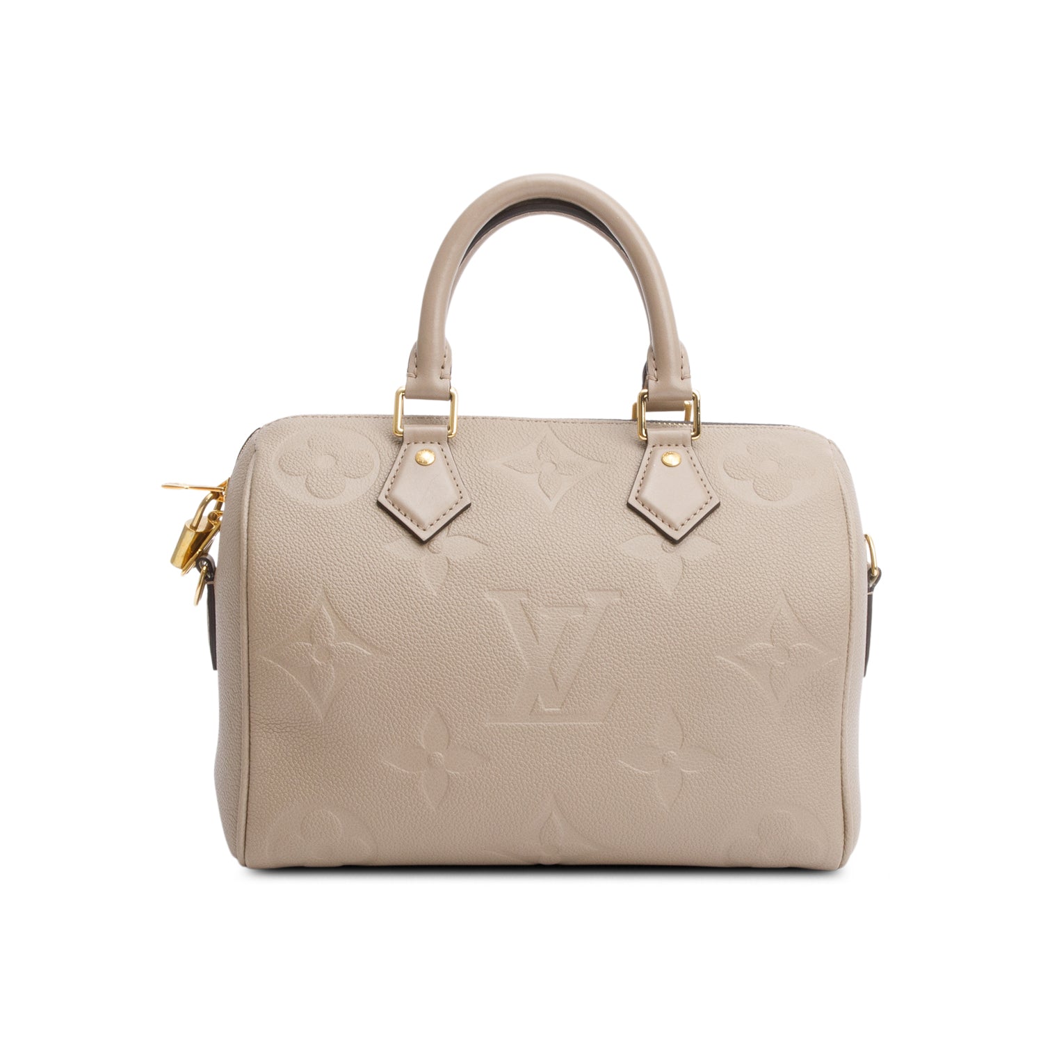 Louis Vuitton 2024 Dune Monogram Empreinte Leather Speedy Bandouliere 30 w/ Strap & Box