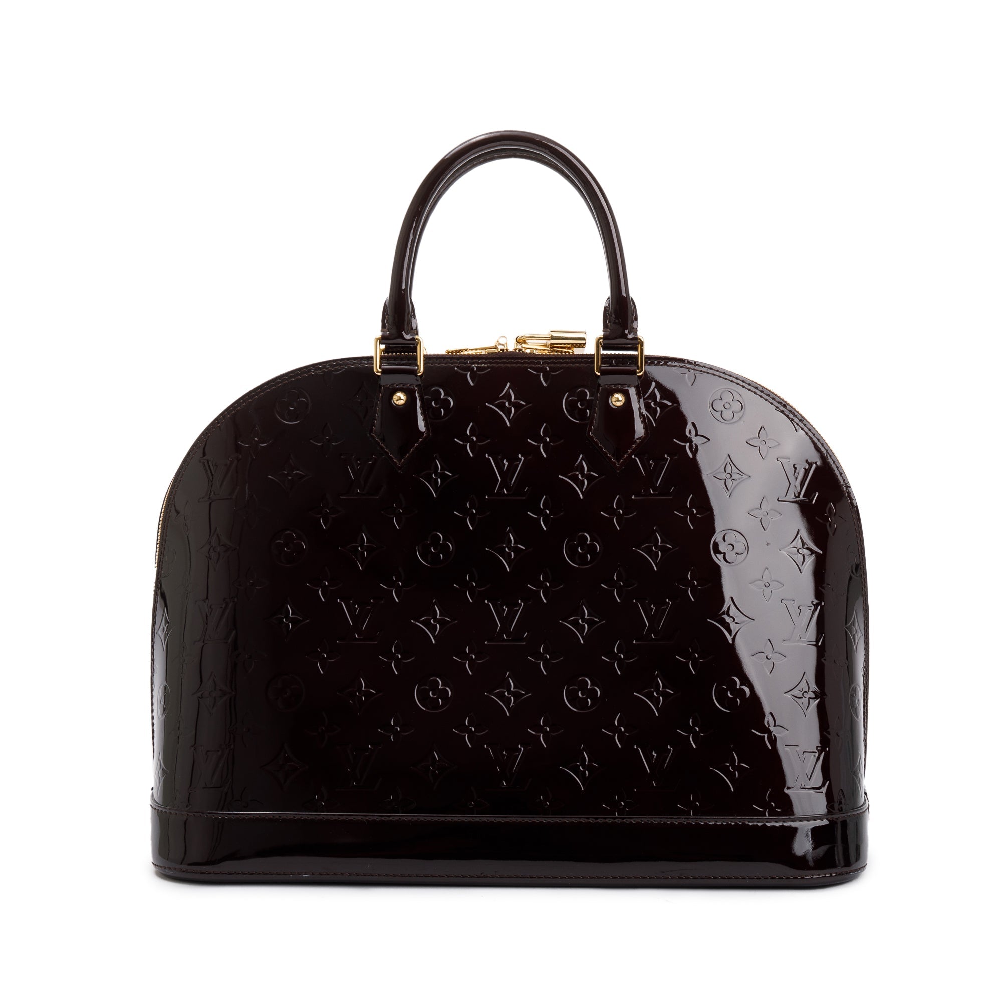 Louis Vuitton Amarante Monogram Vernis Alma GM