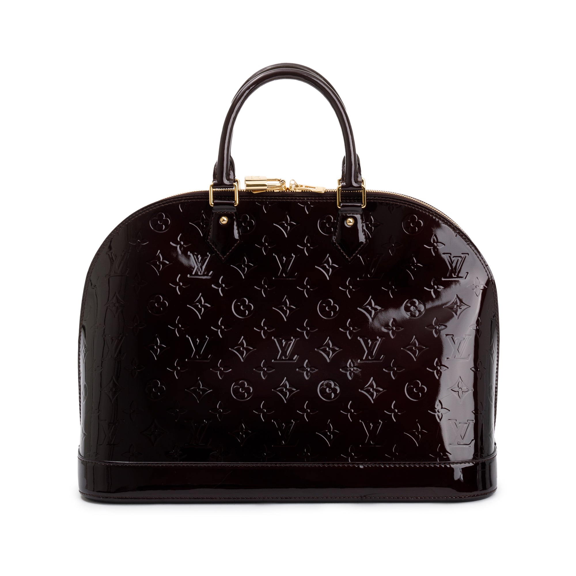 Louis Vuitton Amarante Monogram Vernis Alma GM
