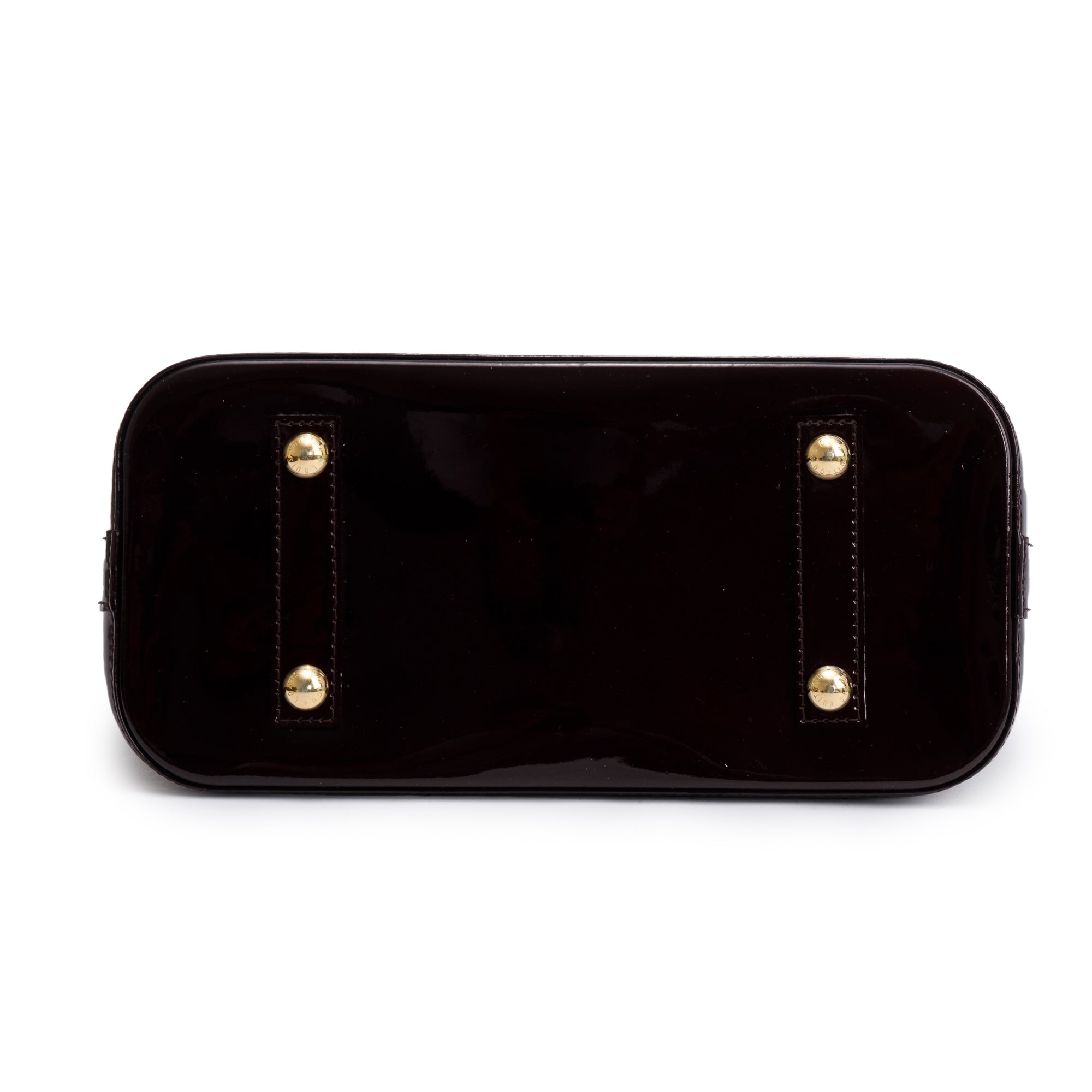 Louis Vuitton Amarante Monogram Vernis Alma PM w/ Receipt