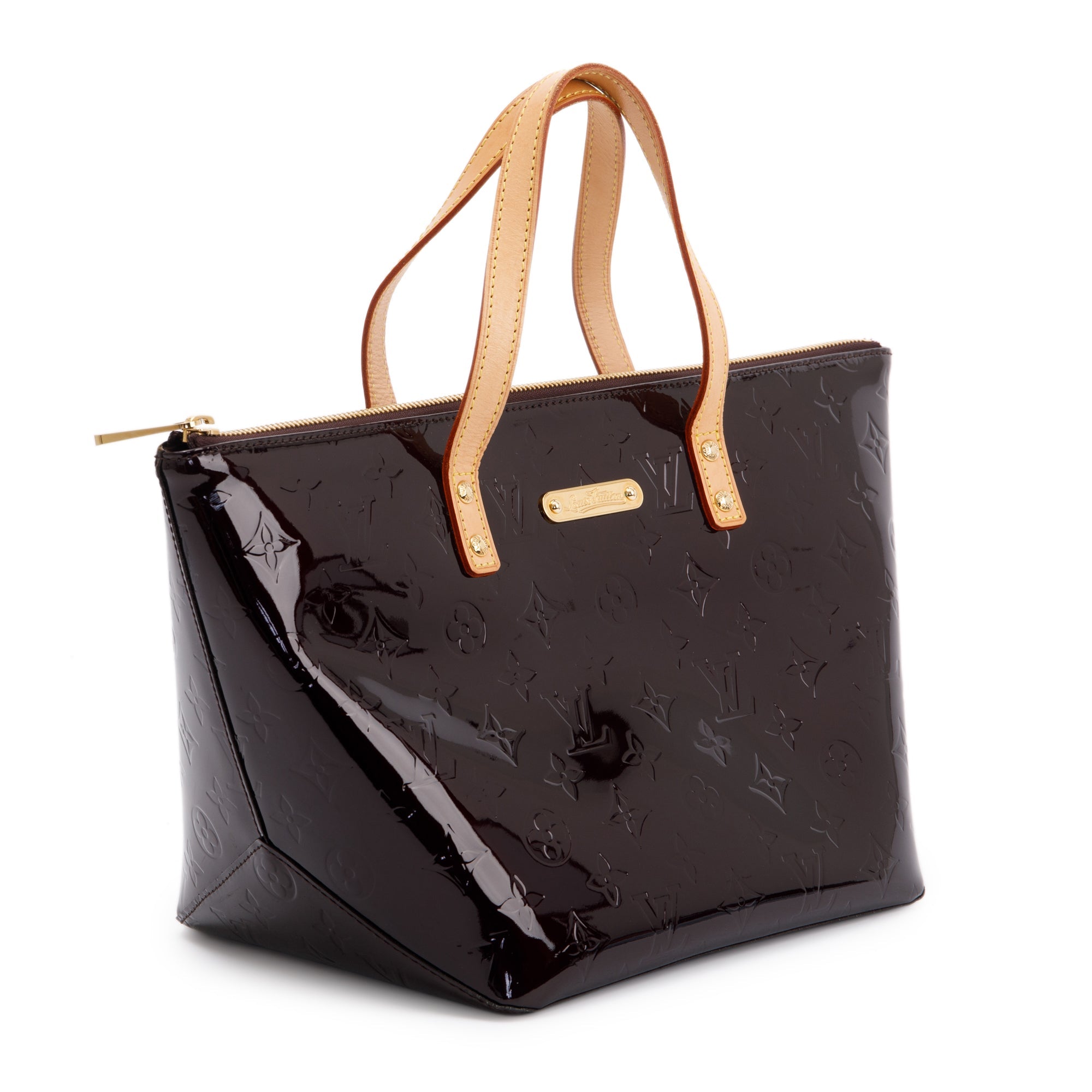 Louis Vuitton Amarante Monogram Vernis Bellevue PM w/ Box