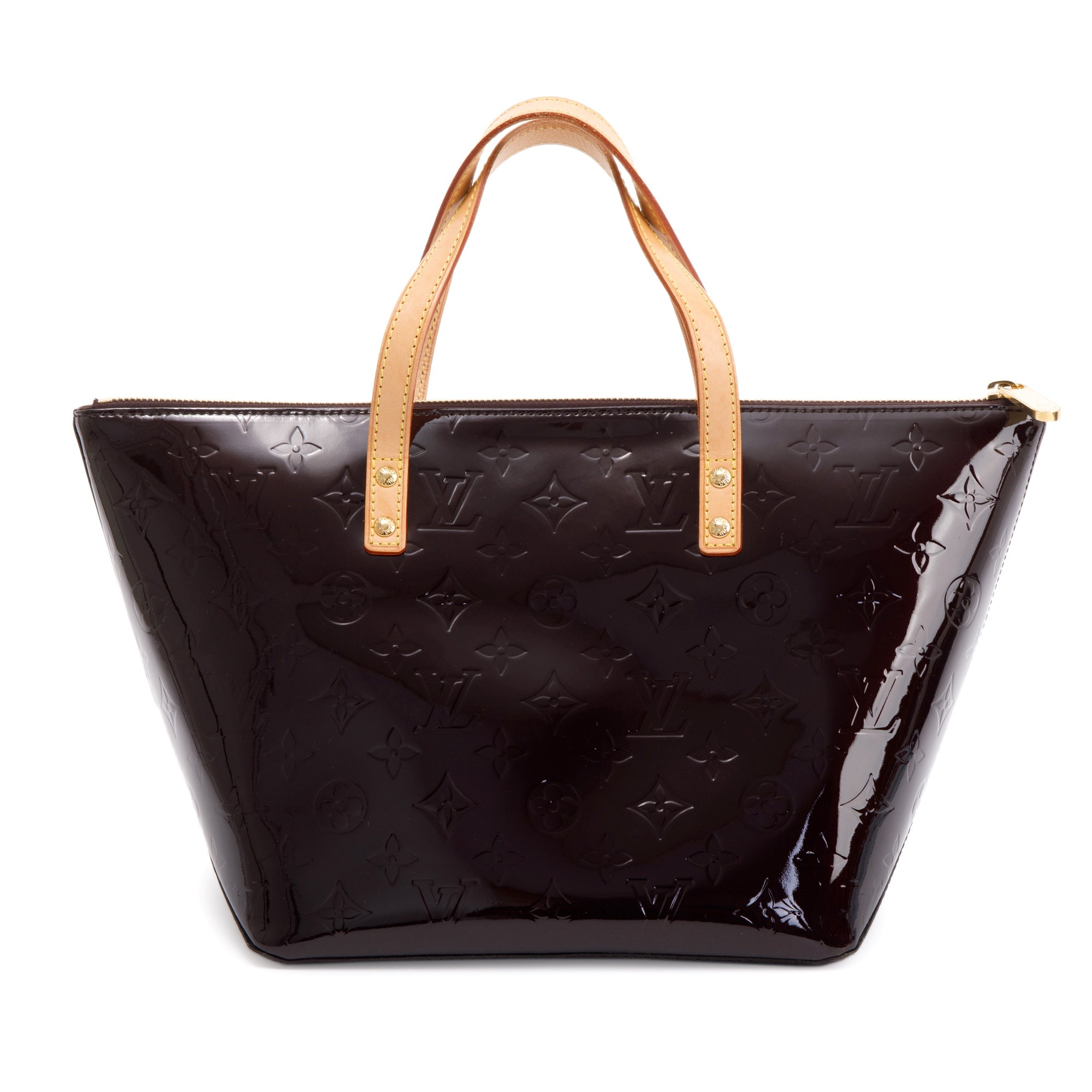 Louis Vuitton Amarante Monogram Vernis Bellevue PM w/ Box