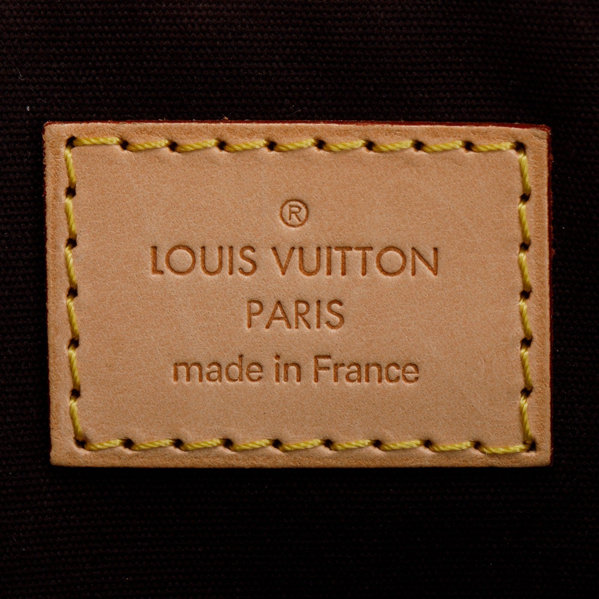 Louis Vuitton Amarante Monogram Vernis Bellevue PM w/ Box