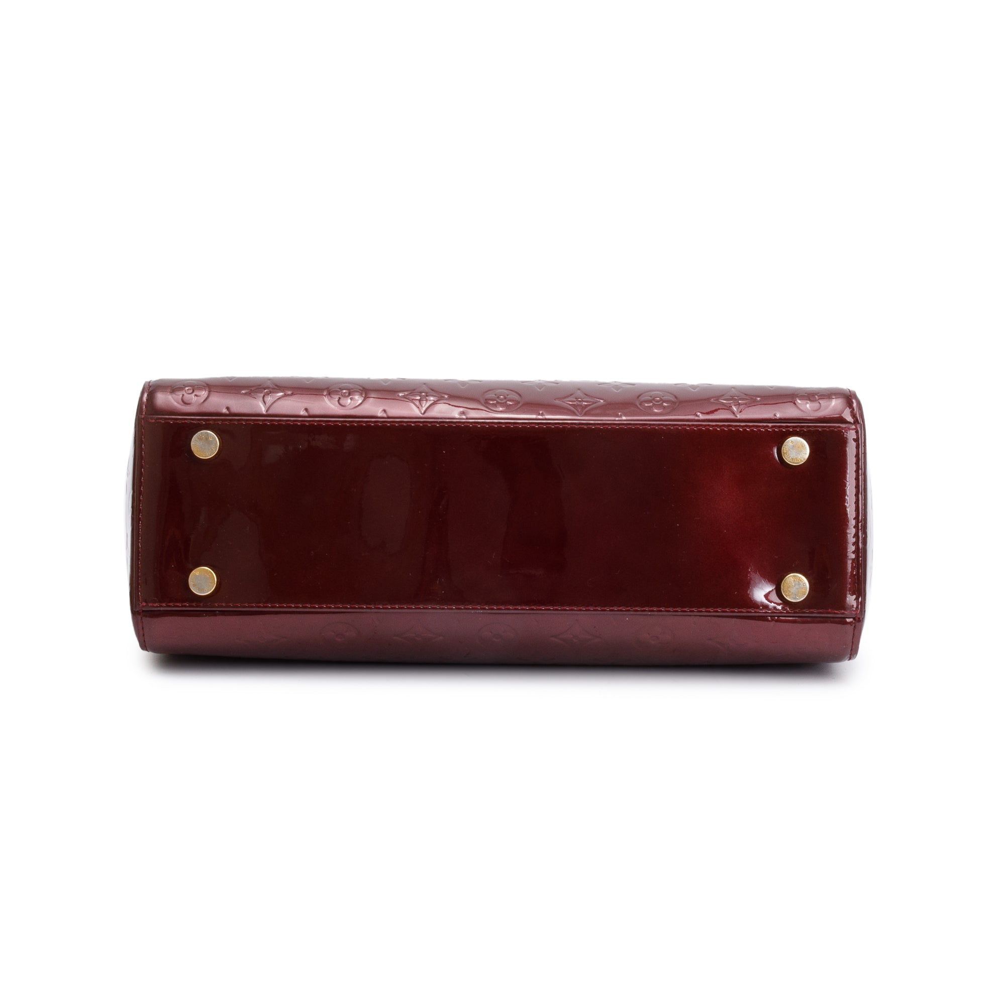 Louis Vuitton Amarante Monogram Vernis Brea GM w/ Strap