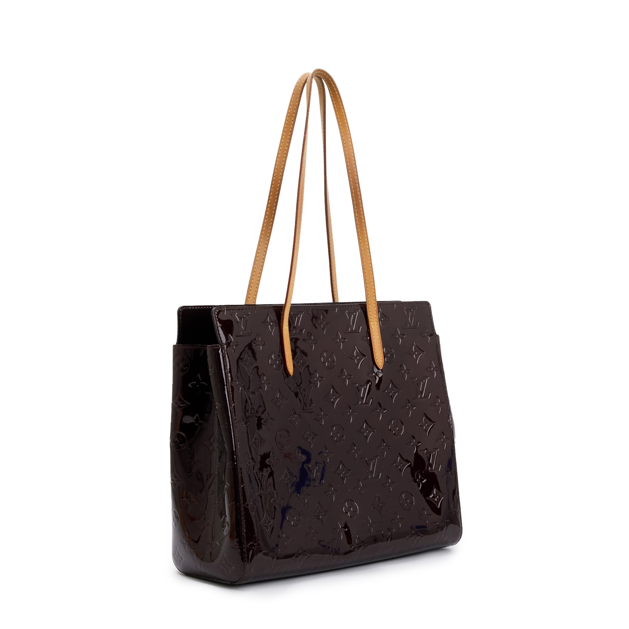Louis Vuitton Amarante Monogram Vernis Catalina EW Tote