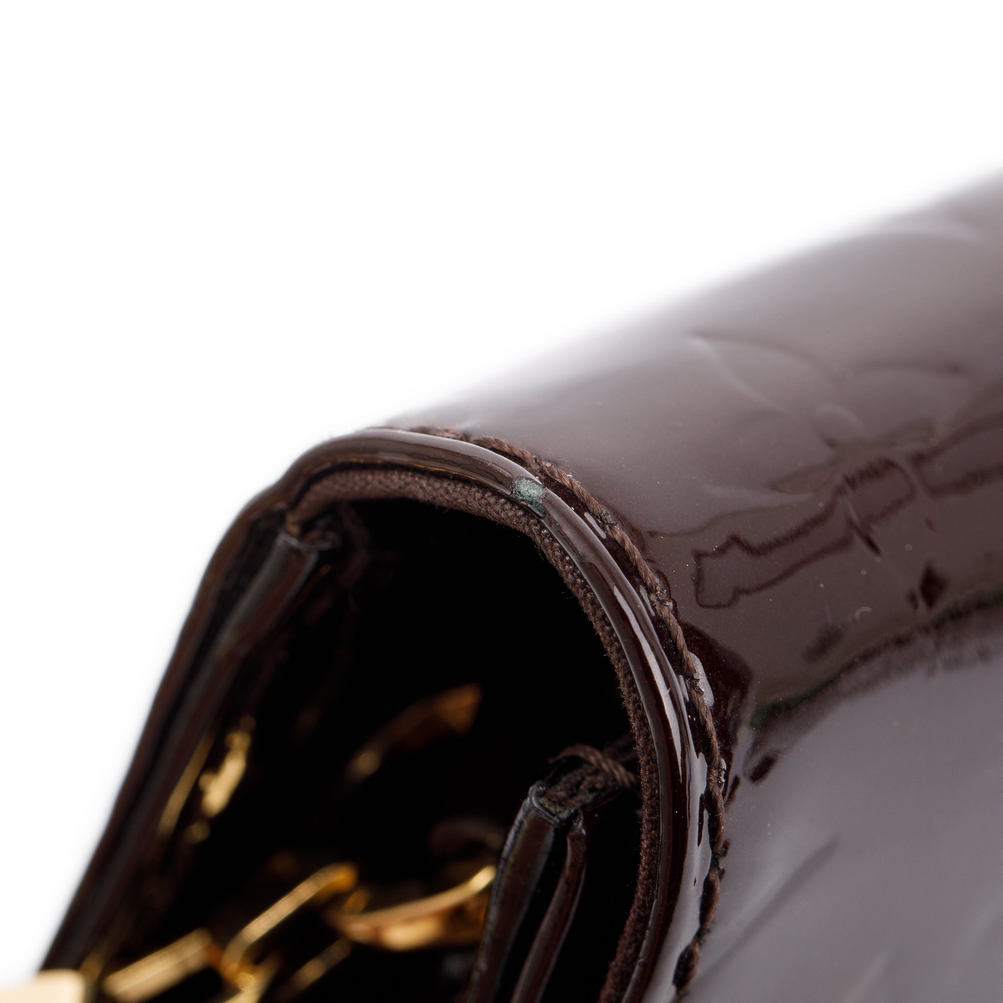 Louis Vuitton Amarante Monogram Vernis Leather Ana w/ Chain & Strap