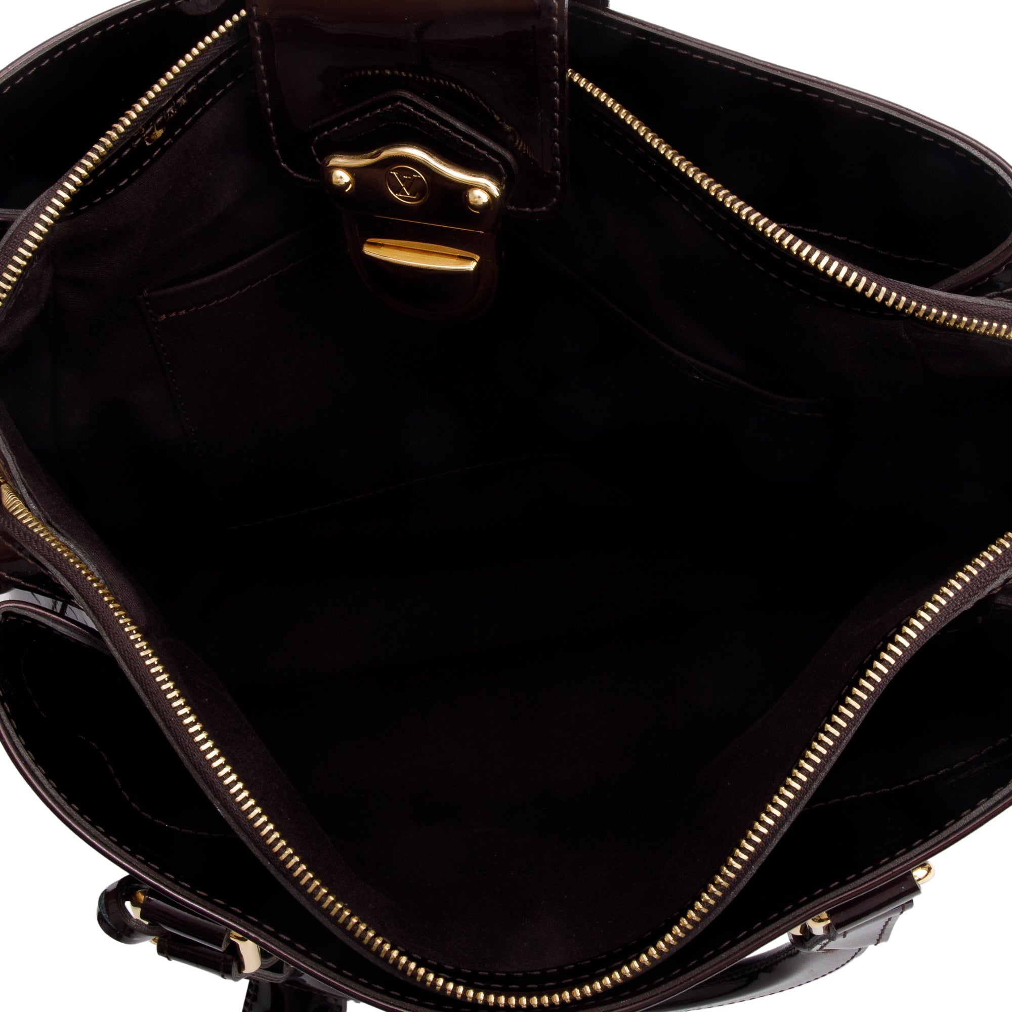 Louis Vuitton Amarante Monogram Vernis Melrose Avenue Handle Bag