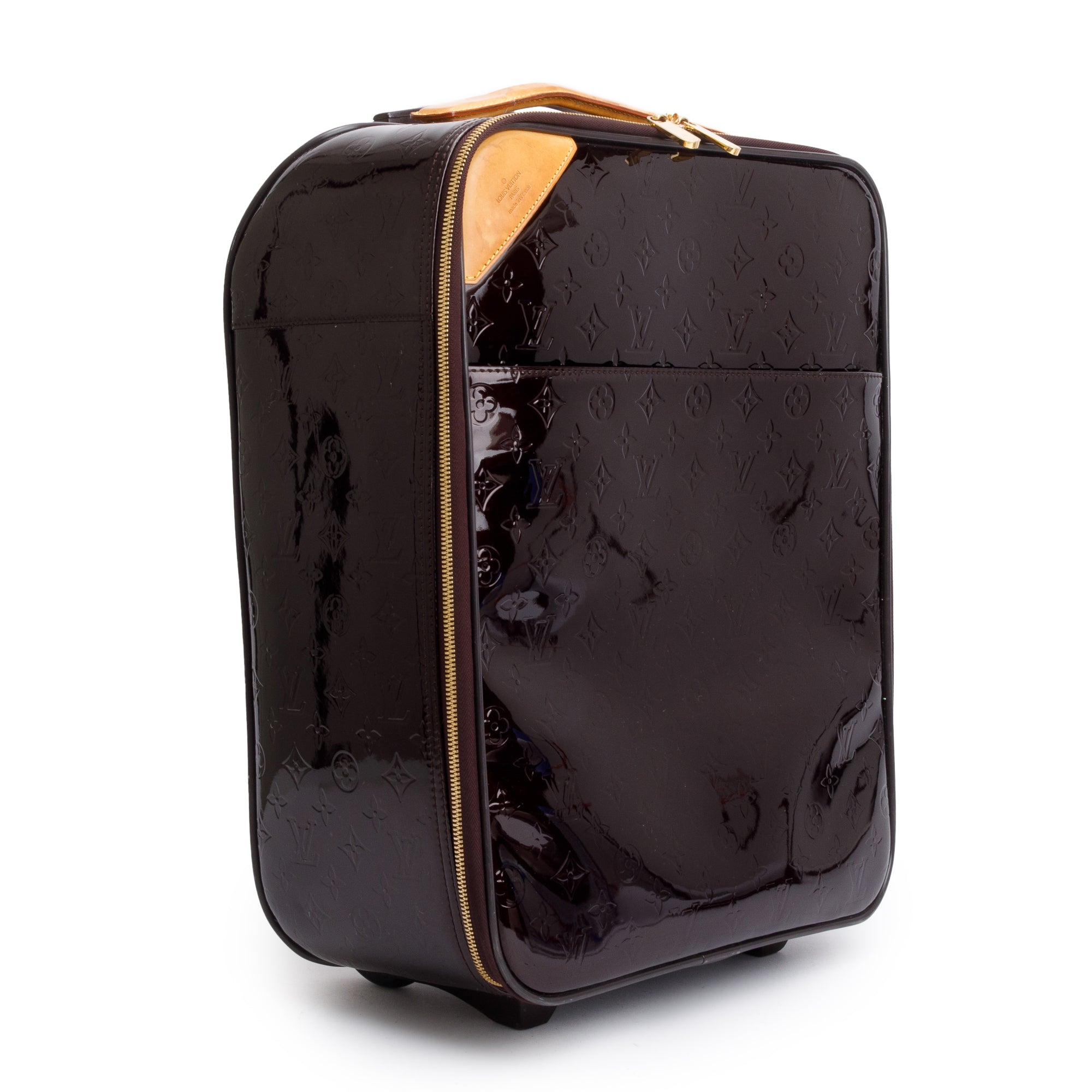 Louis Vuitton Amarante Monogram Vernis Pegase 50