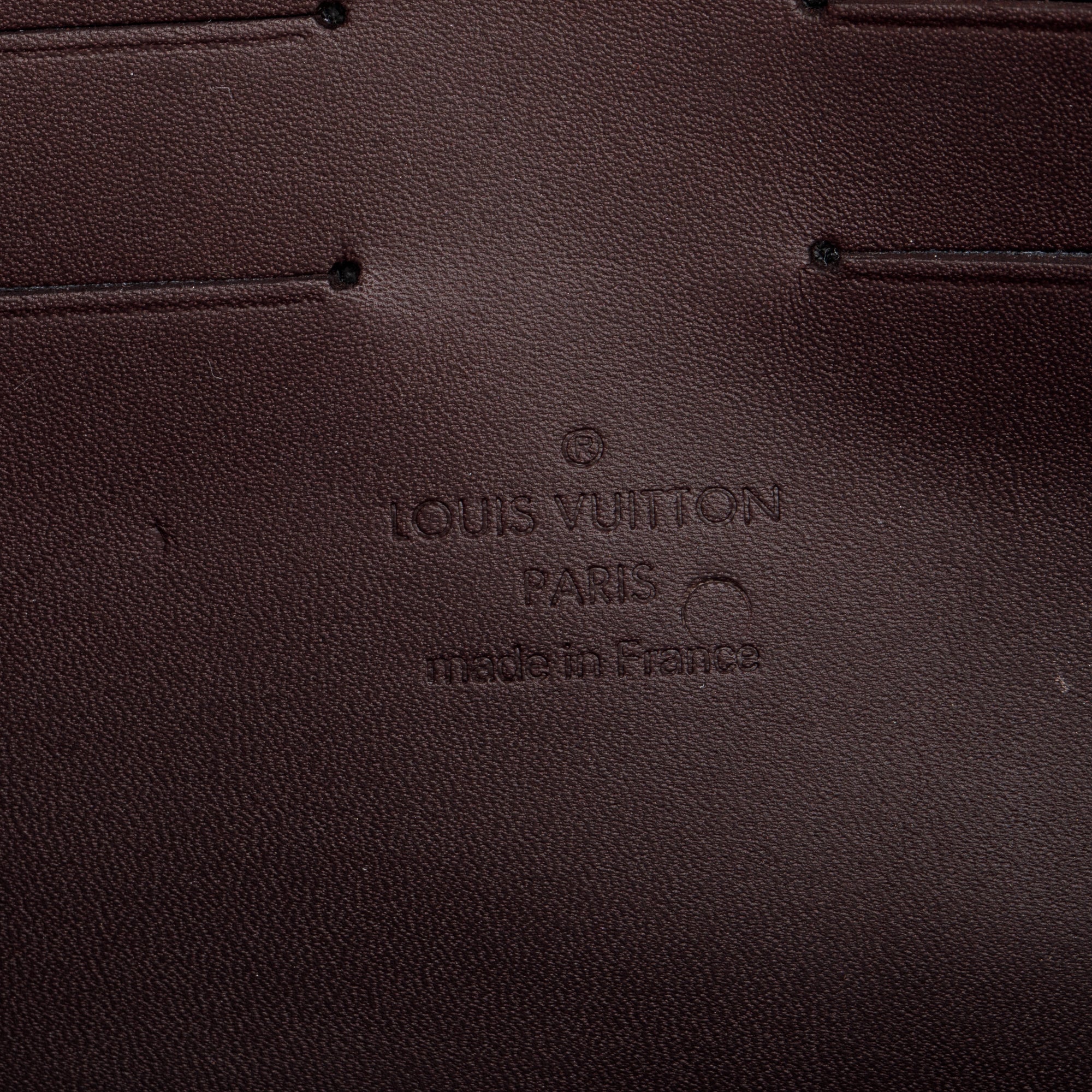 Louis Vuitton Amarante Monogram Vernis Robertson Clutch