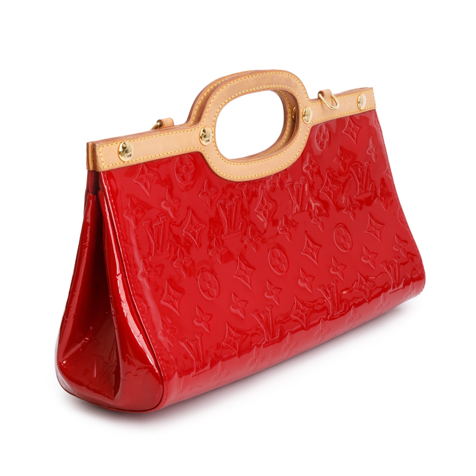 Louis Vuitton Amarante Monogram Vernis Roxbury w/ Strap