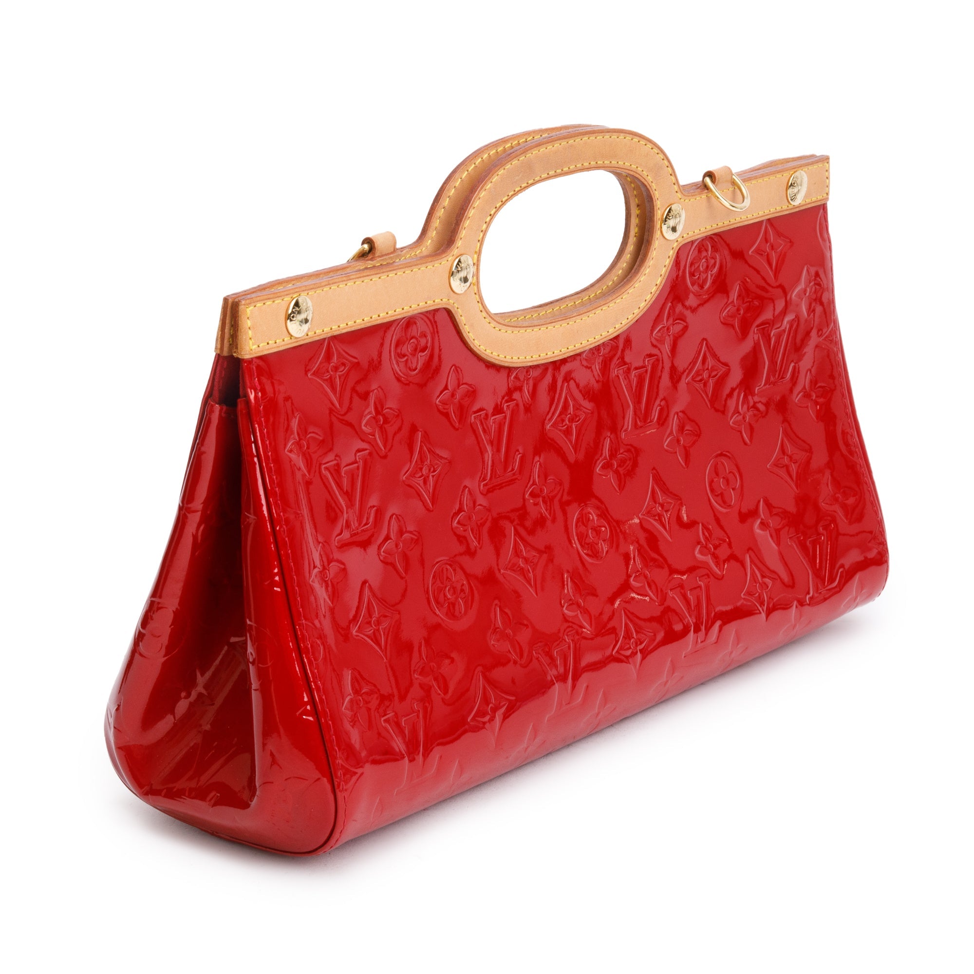 Louis Vuitton Amarante Monogram Vernis Roxbury w/ Strap