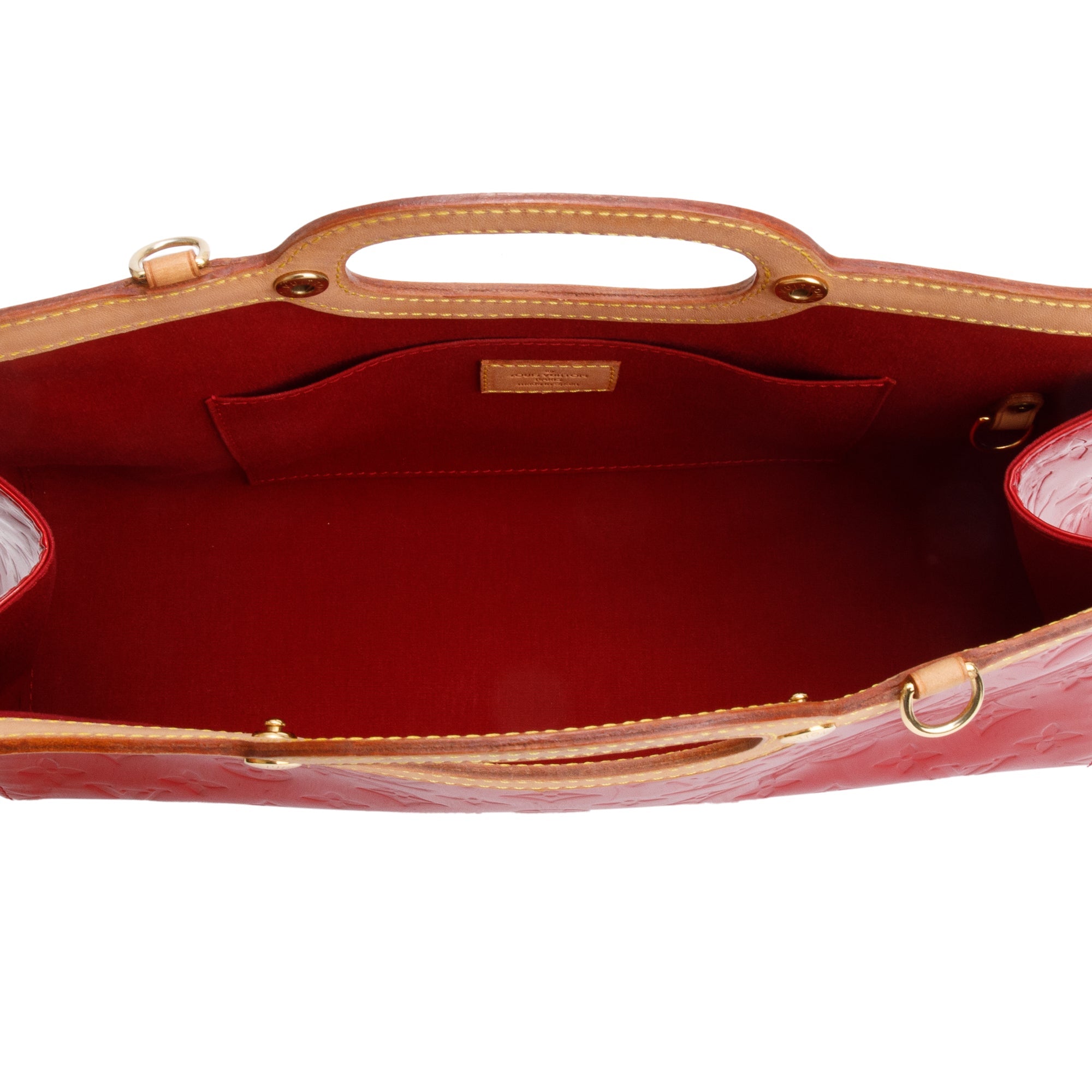 Louis Vuitton Amarante Monogram Vernis Roxbury w/ Strap