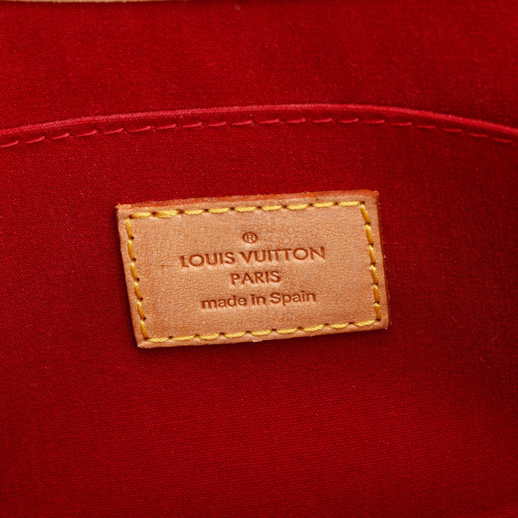 Louis Vuitton Amarante Monogram Vernis Roxbury w/ Strap