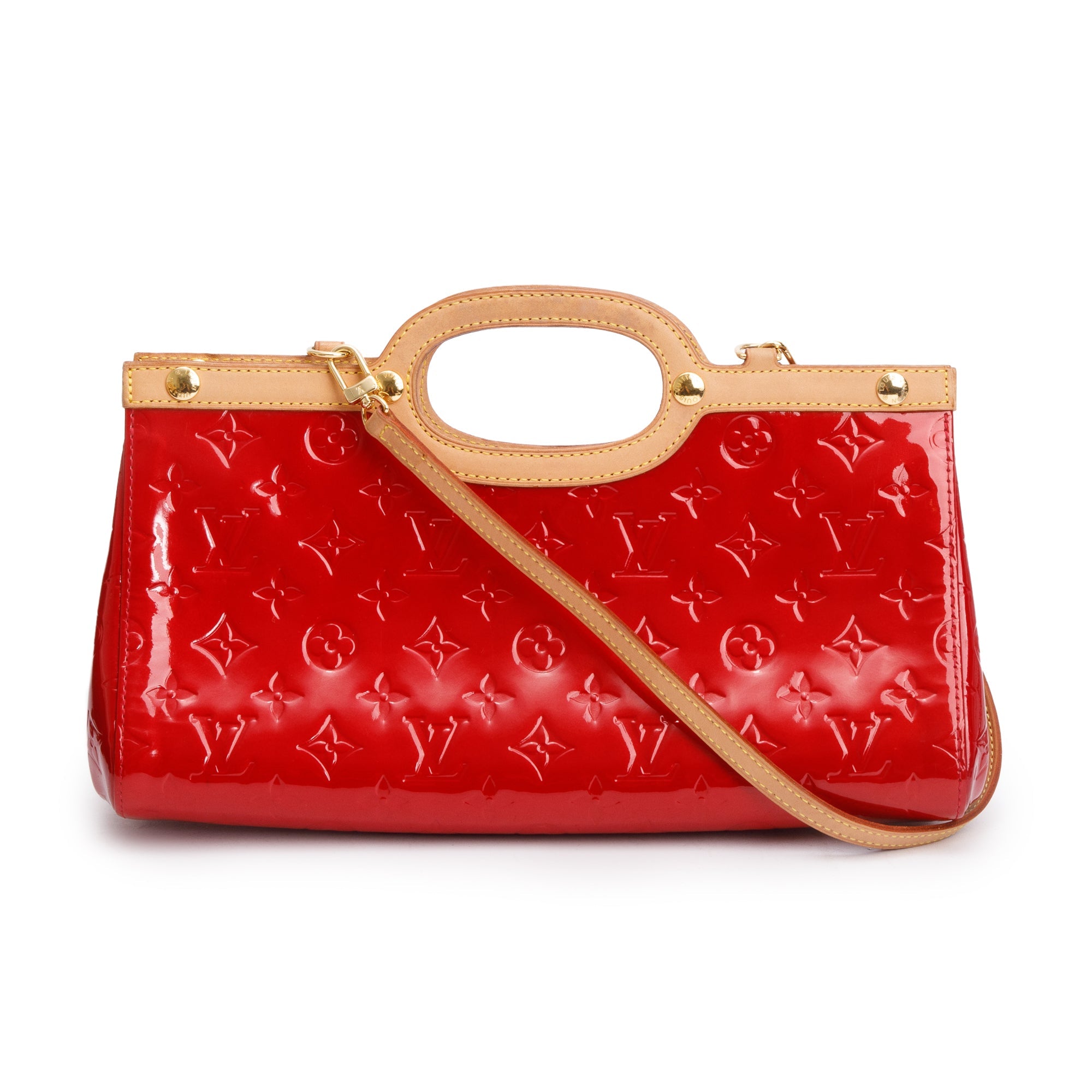 Louis Vuitton Amarante Monogram Vernis Roxbury w/ Strap