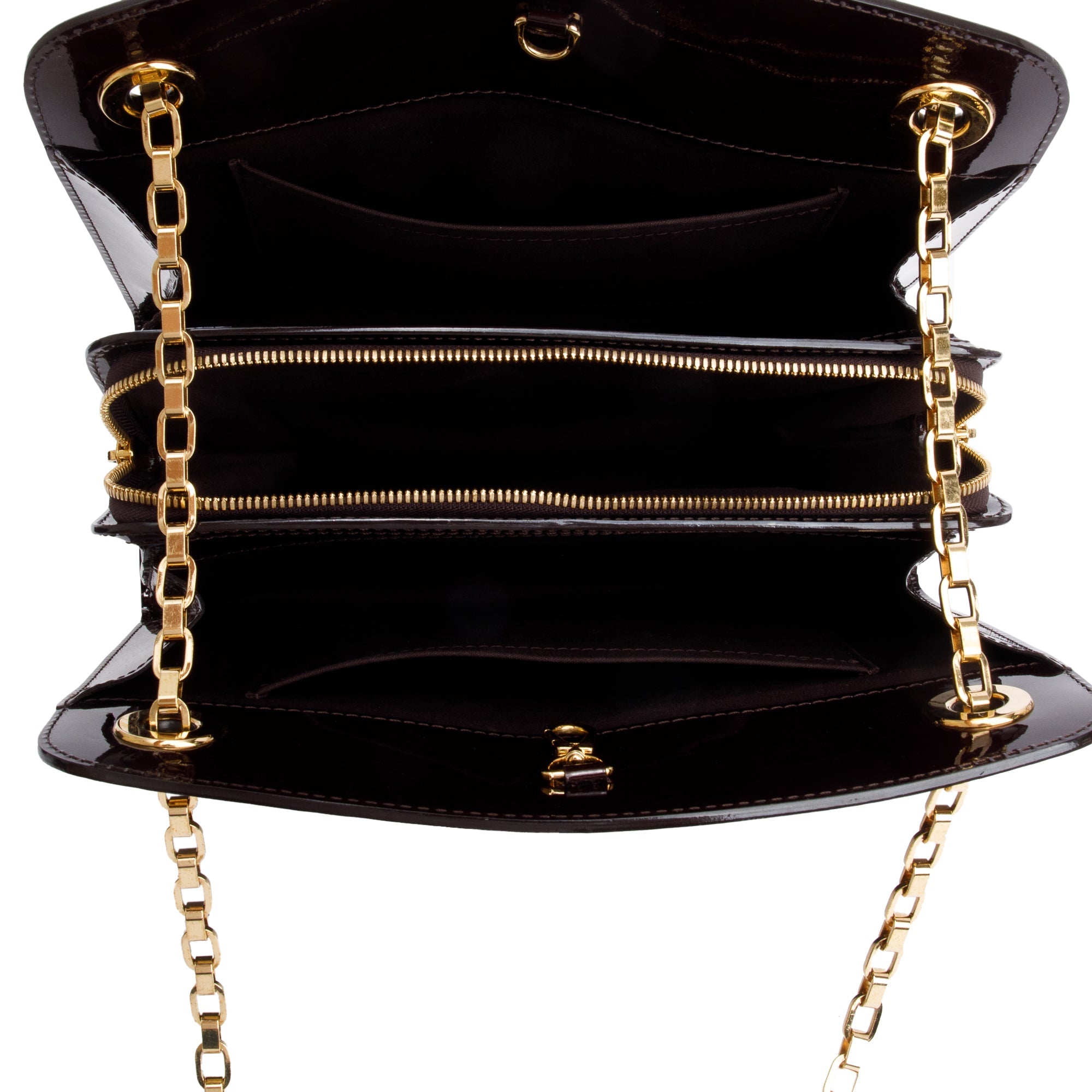 Louis Vuitton Amarante Monogram Vernis Virginia MM