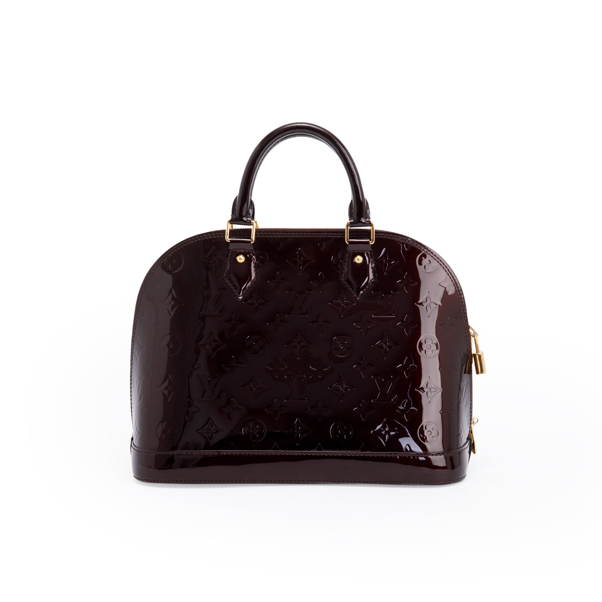 Louis Vuitton Amarante Vernis Alma PM