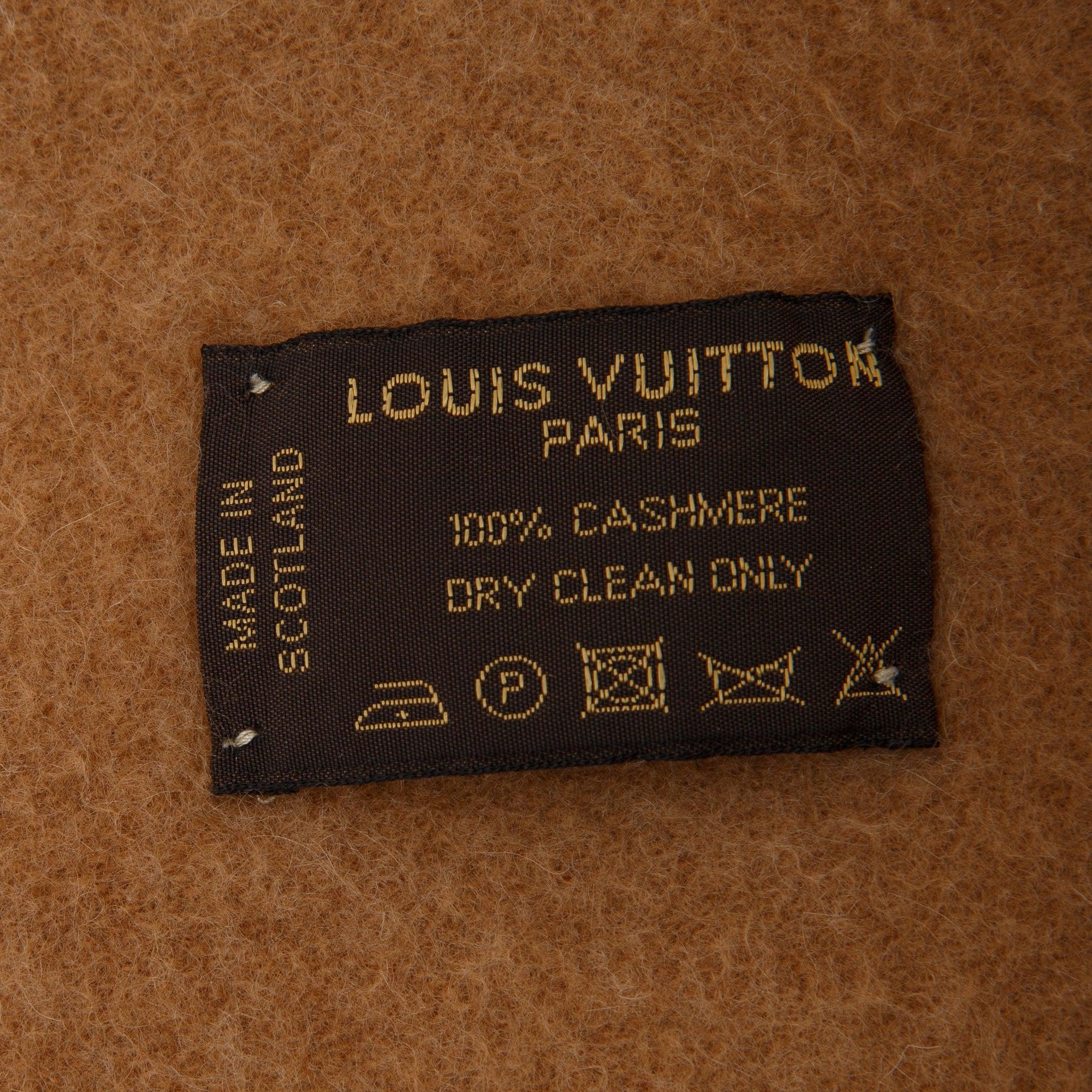 Louis Vuitton Baroda Cashmere Scarf w/ Box