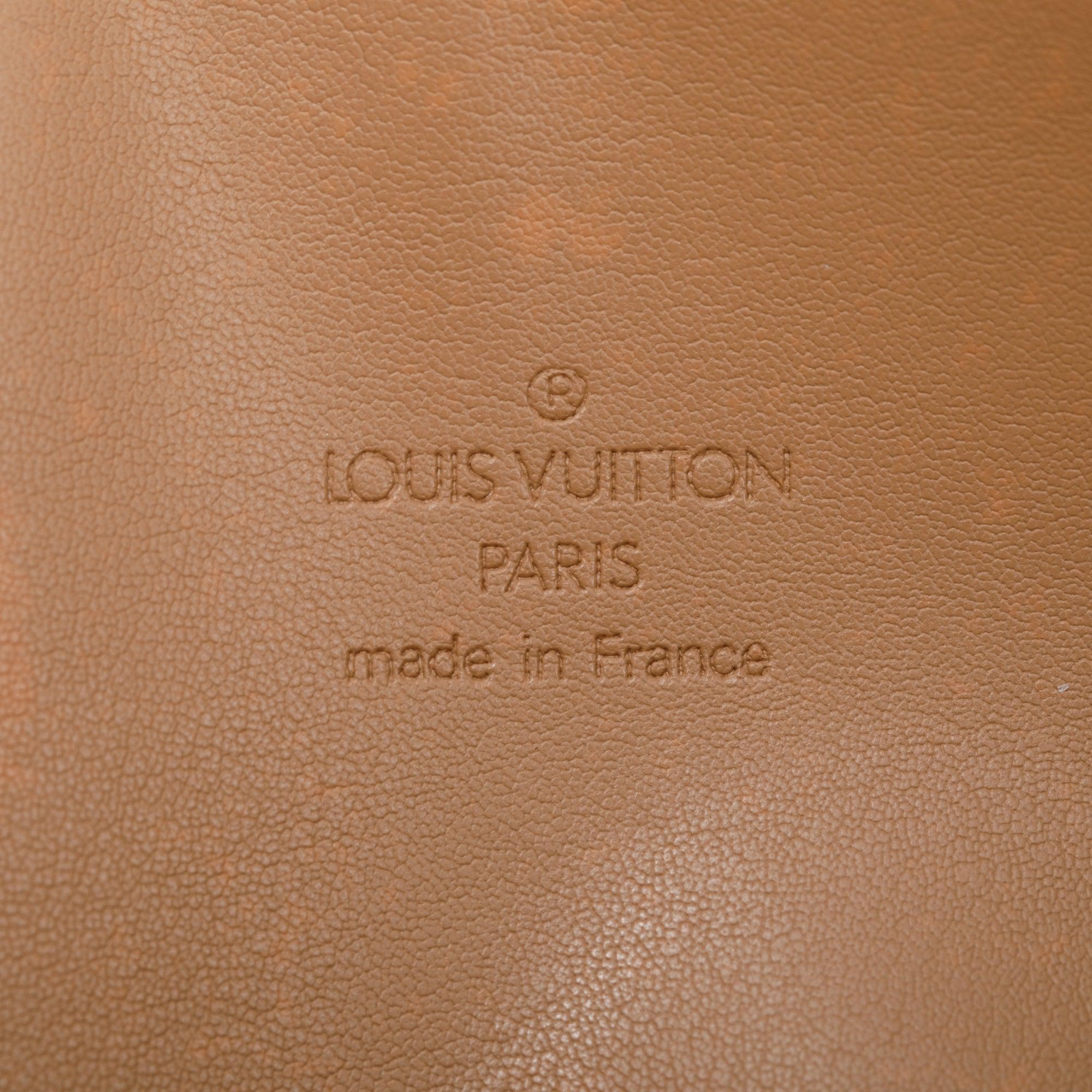 Louis Vuitton Beige Monogram Vernis Bedford Bag