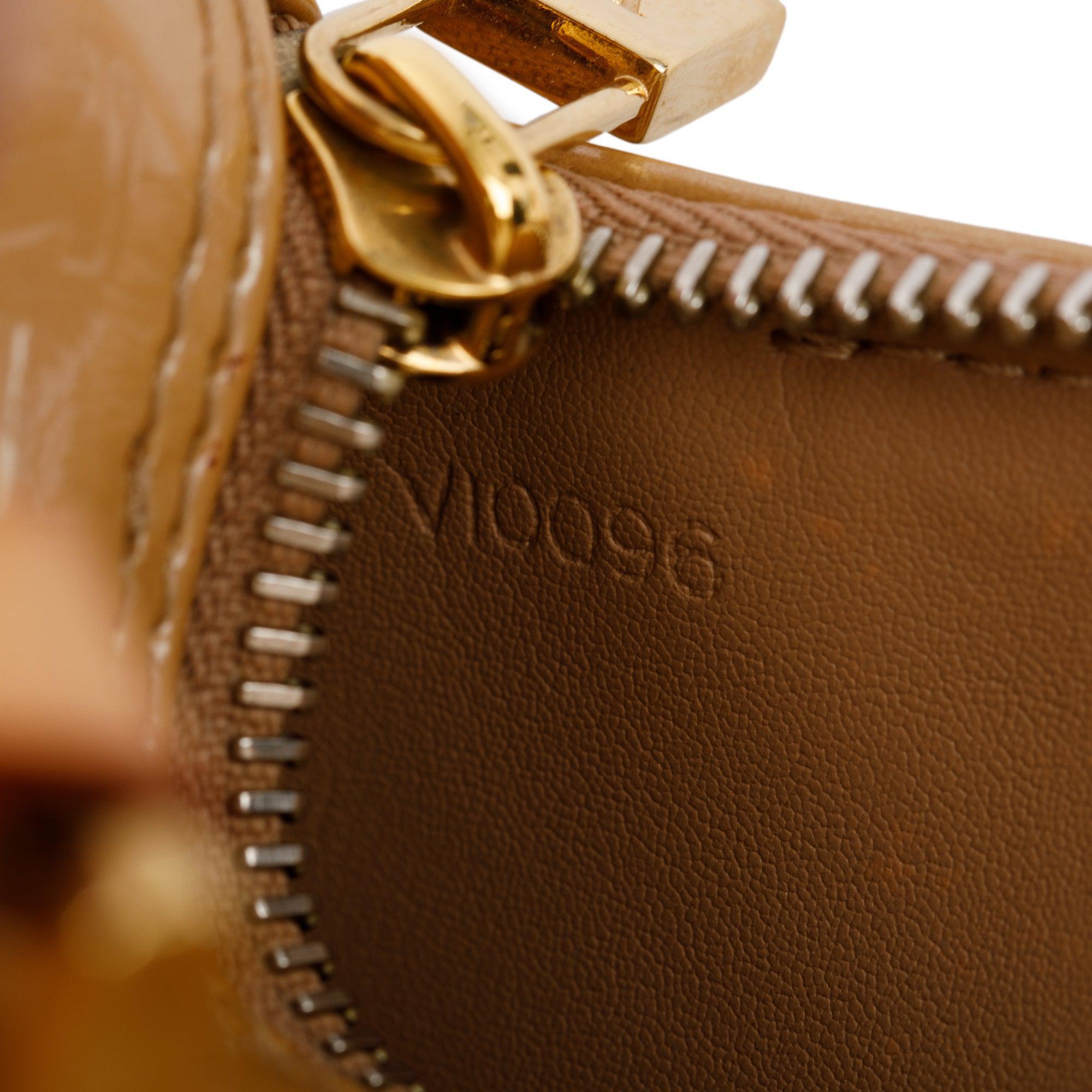 Louis Vuitton Beige Monogram Vernis Bedford Bag