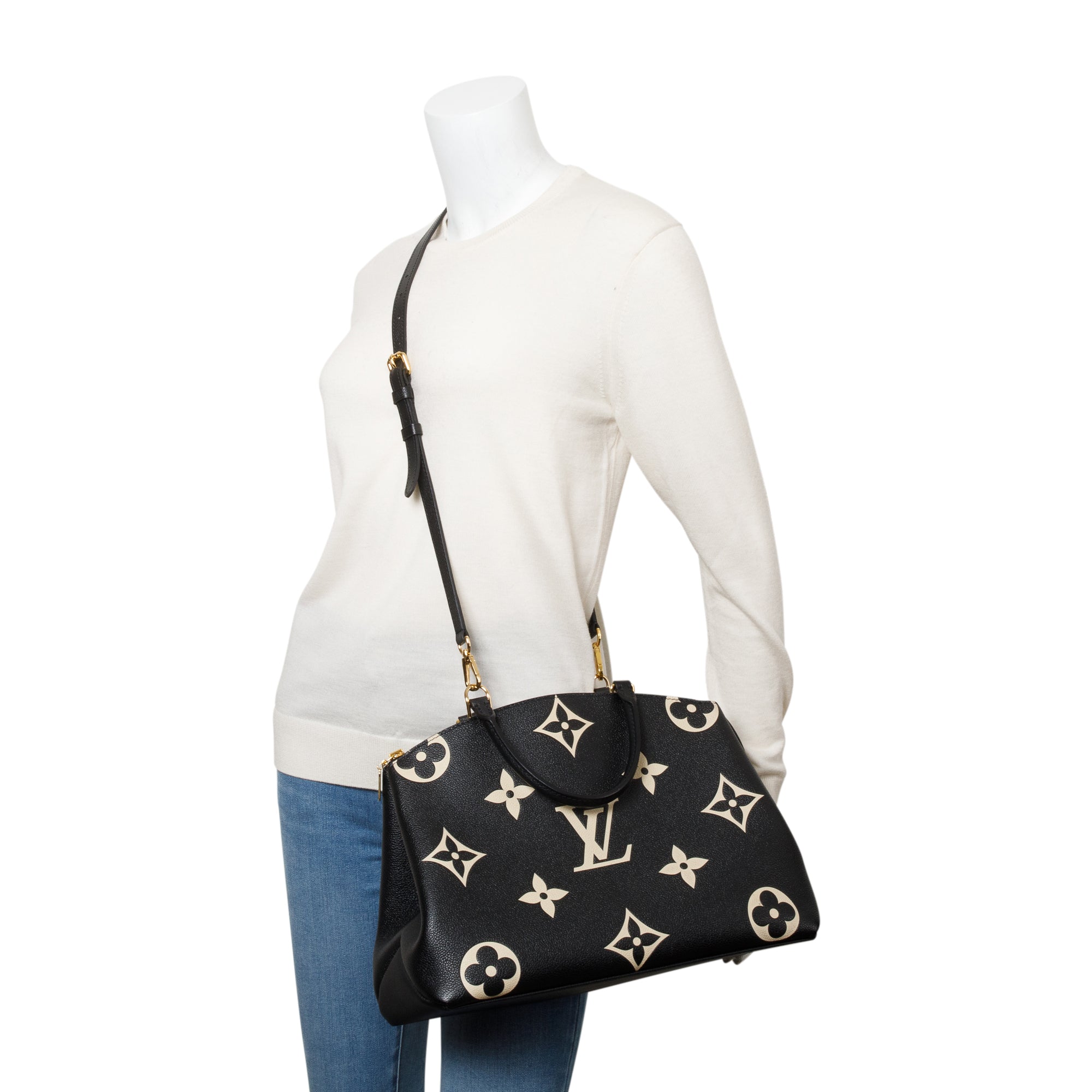 Louis Vuitton Bicolor Monogram Giant Empreinte Grand Palais w/ Strap