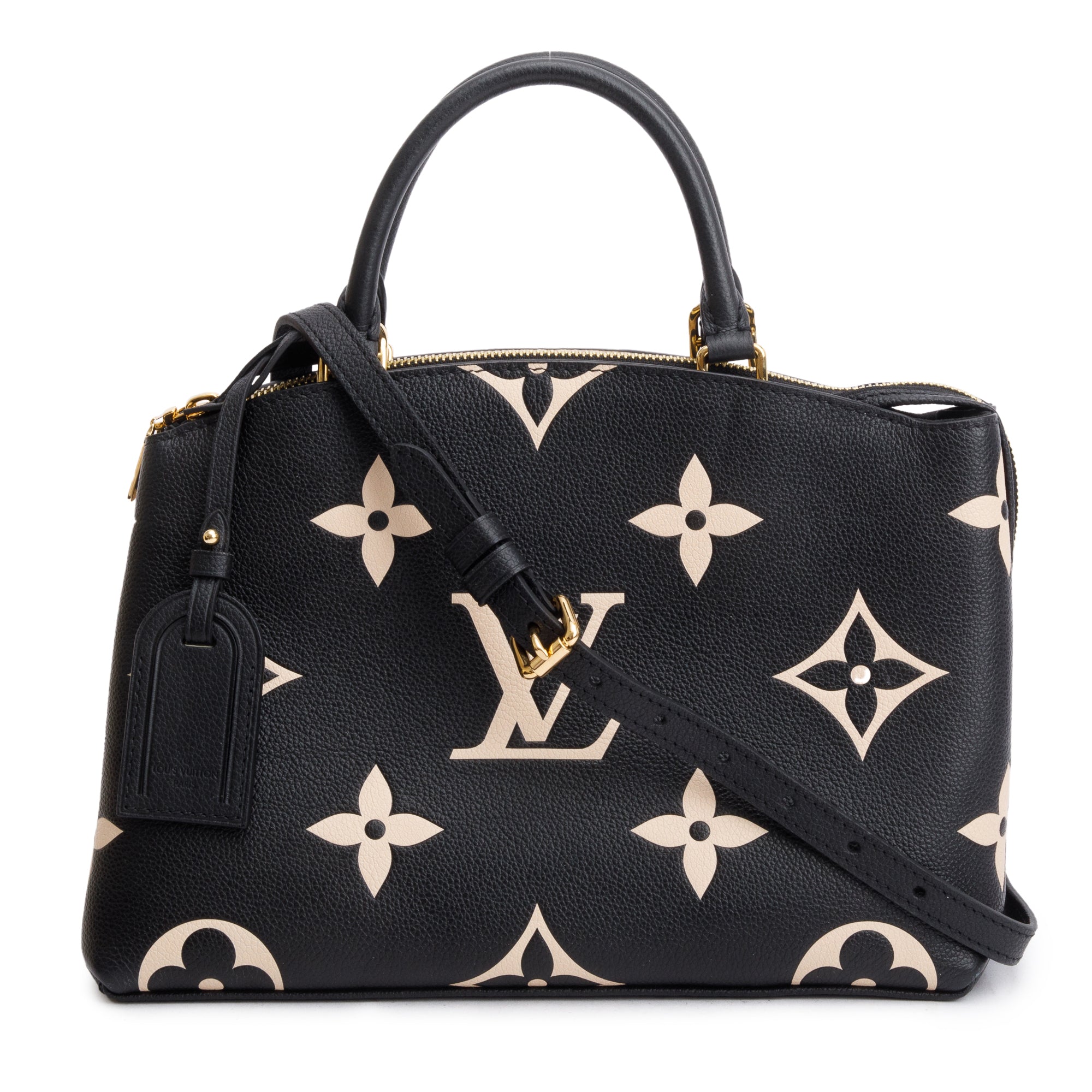 Louis Vuitton Bicolor Monogram Giant Empreinte Petit Palais w/ Strap