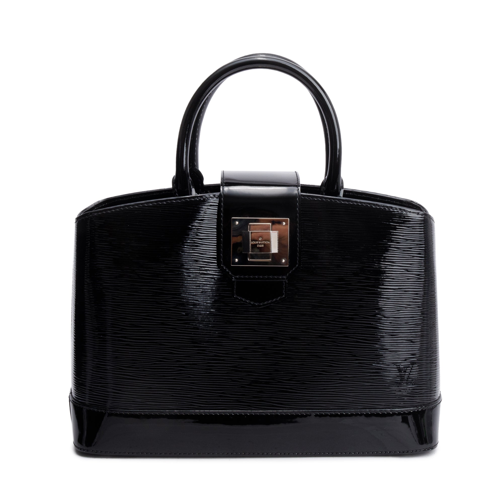 Louis Vuitton Black Electric Epi Leather Mirabeau PM