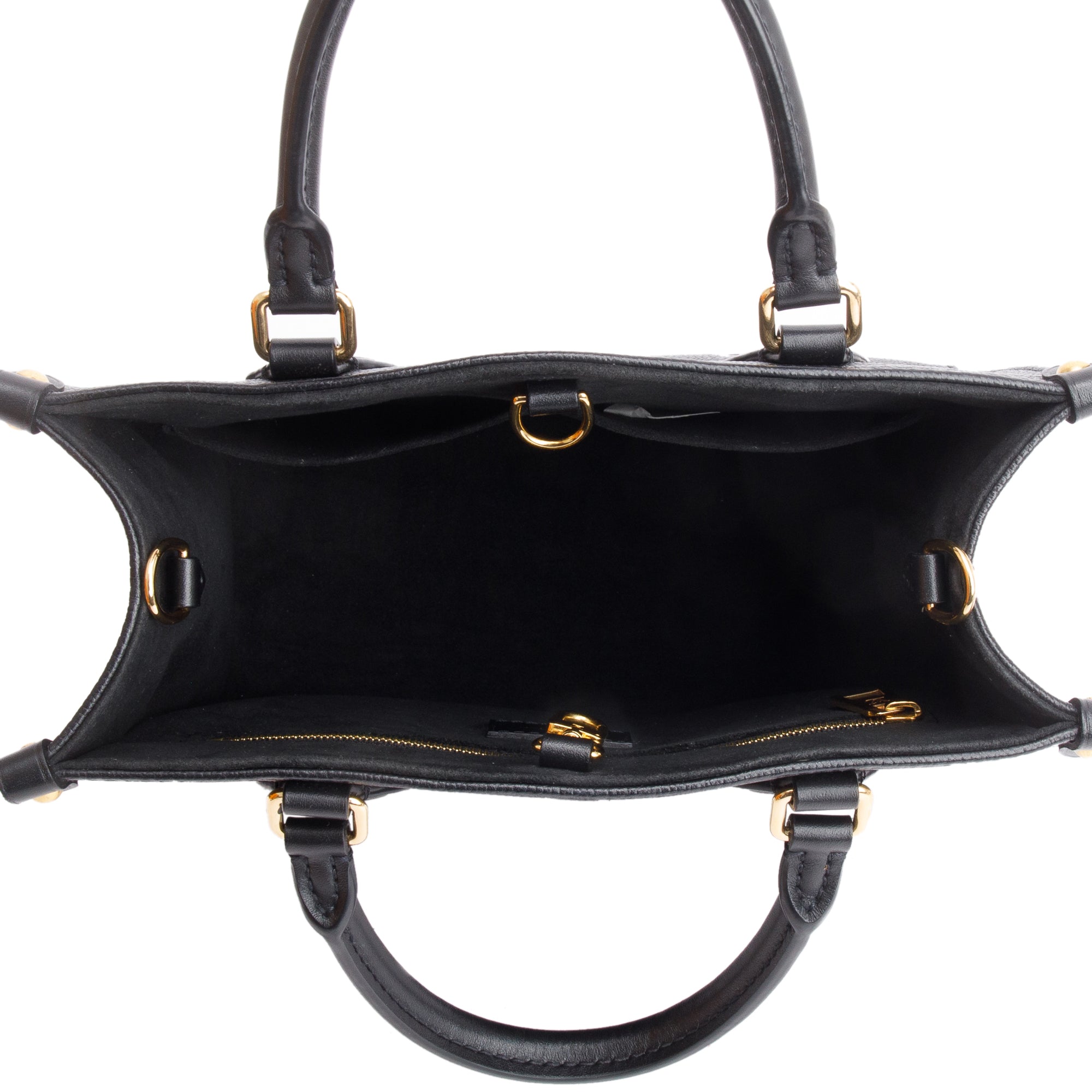 Louis Vuitton Black Empreinte Monogram OnTheGo PM w/ Strap, Box & Receipt