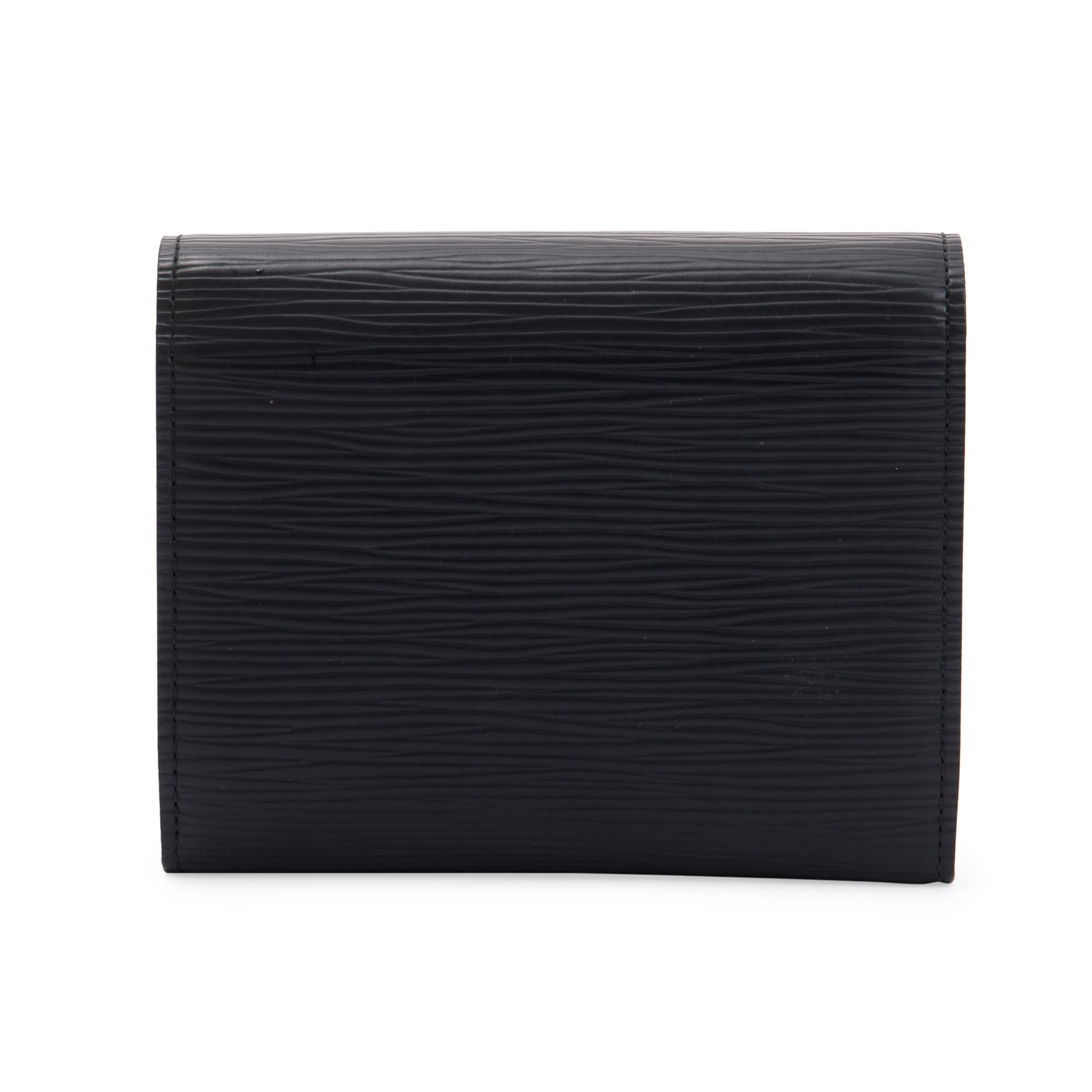 Louis Vuitton Black Epi Joey Wallet