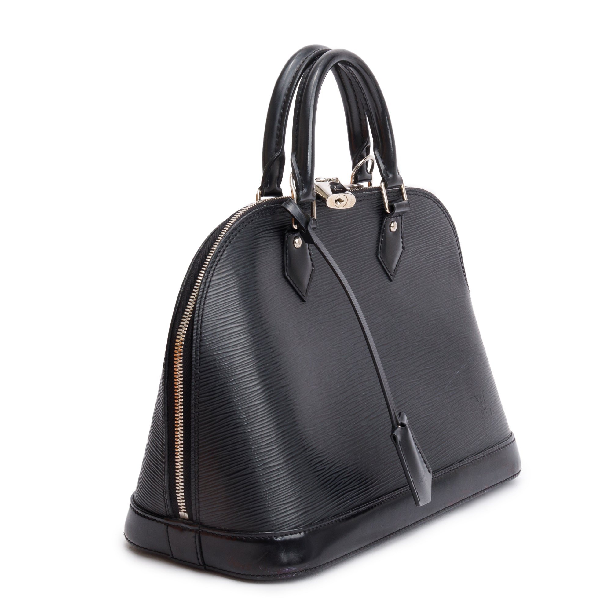 Louis Vuitton Black Epi Leather Alma PM