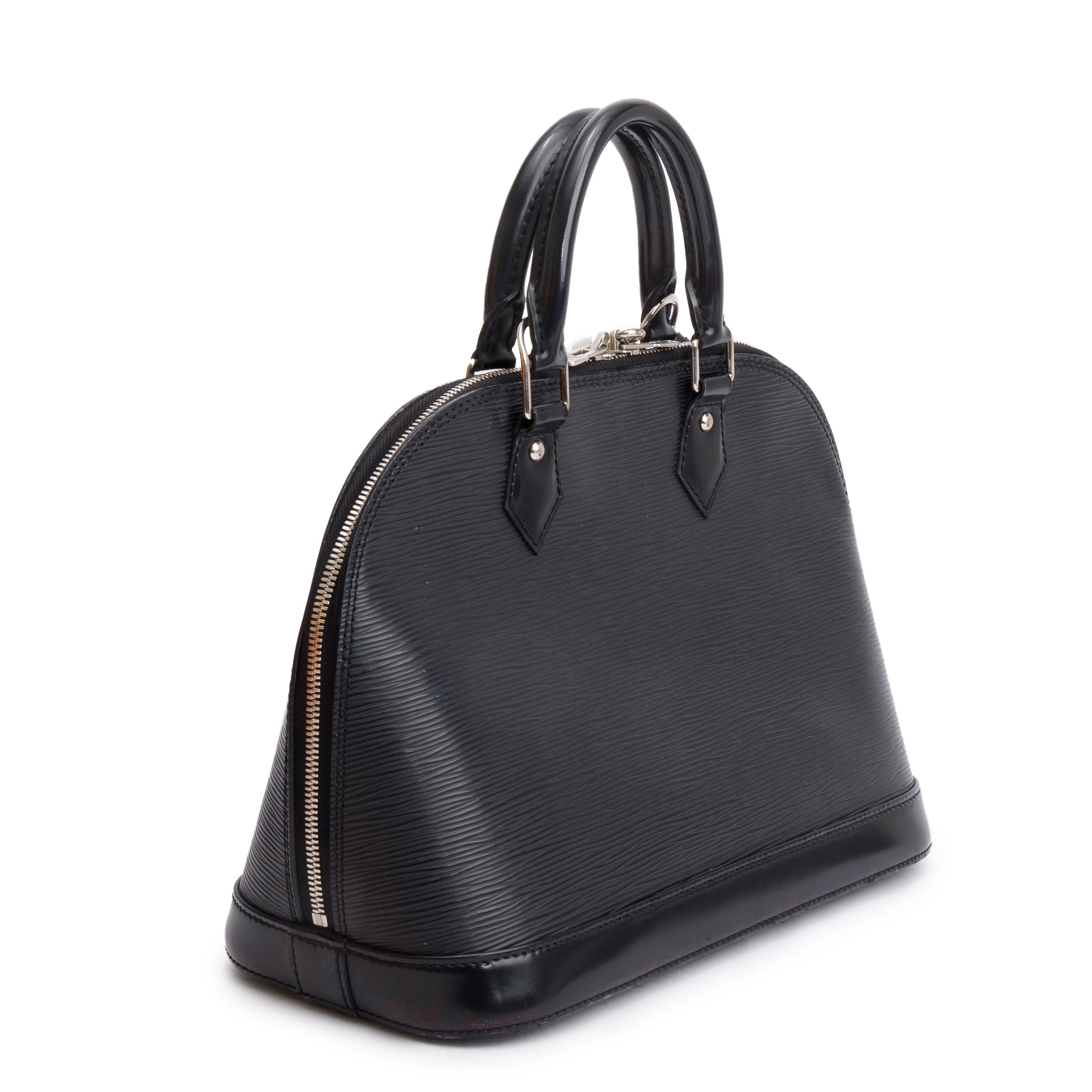 Louis Vuitton Black Epi Leather Alma PM