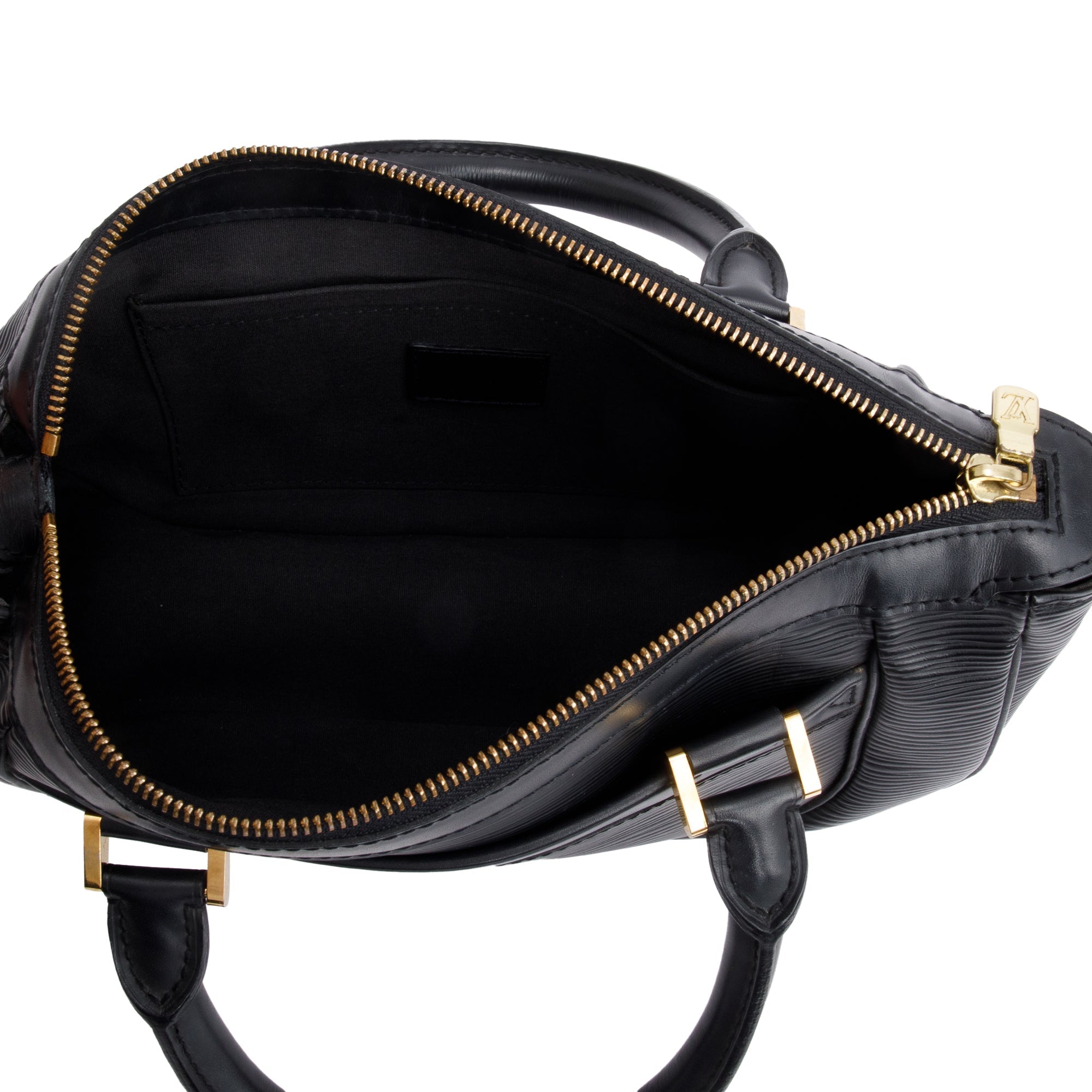 Louis Vuitton Black Epi Leather Dhanura PM w/ Strap