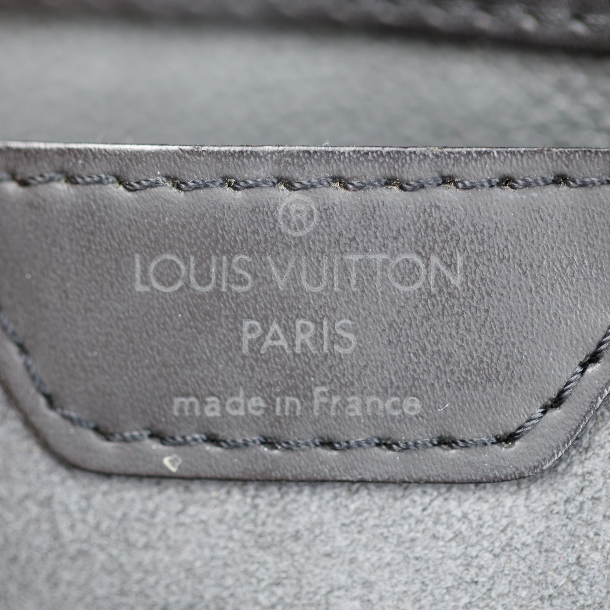 Louis Vuitton Black Epi Leather Mabillon Backpack