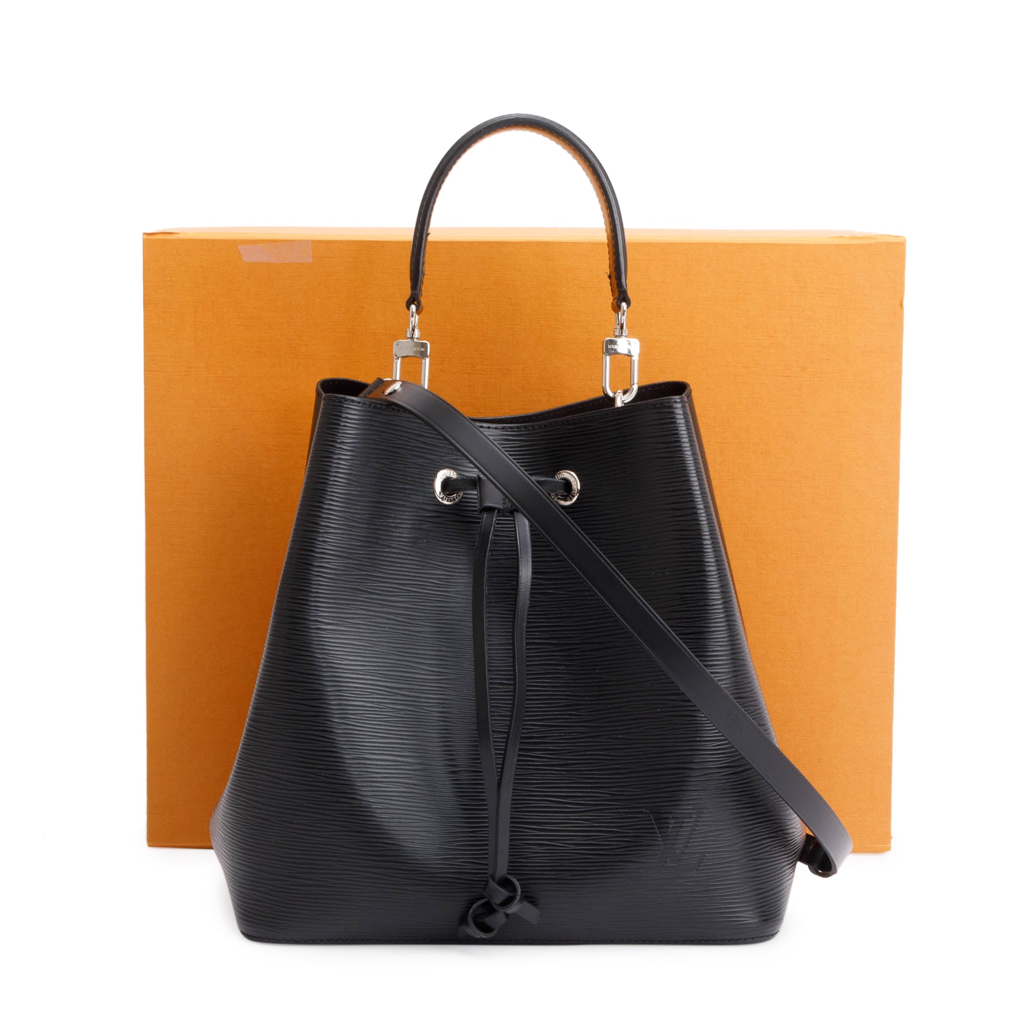 Louis Vuitton Black Epi Leather Neonoe MM w/ Box & Receipt