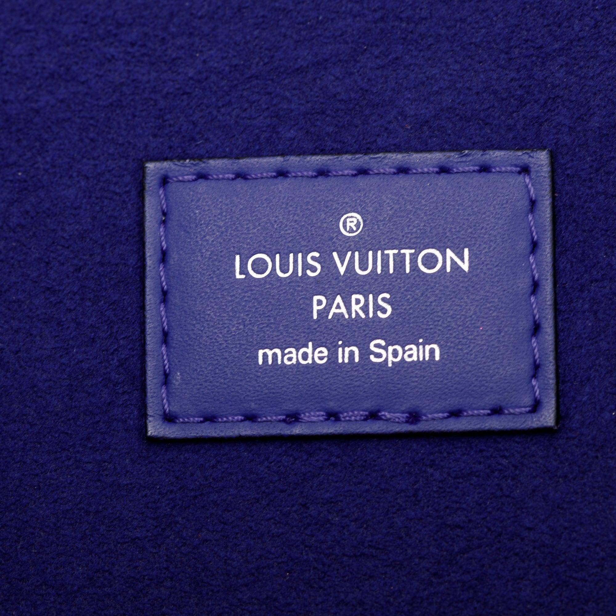 Louis Vuitton Black Epi Leather Neverfull MM w/ Box & Pouch