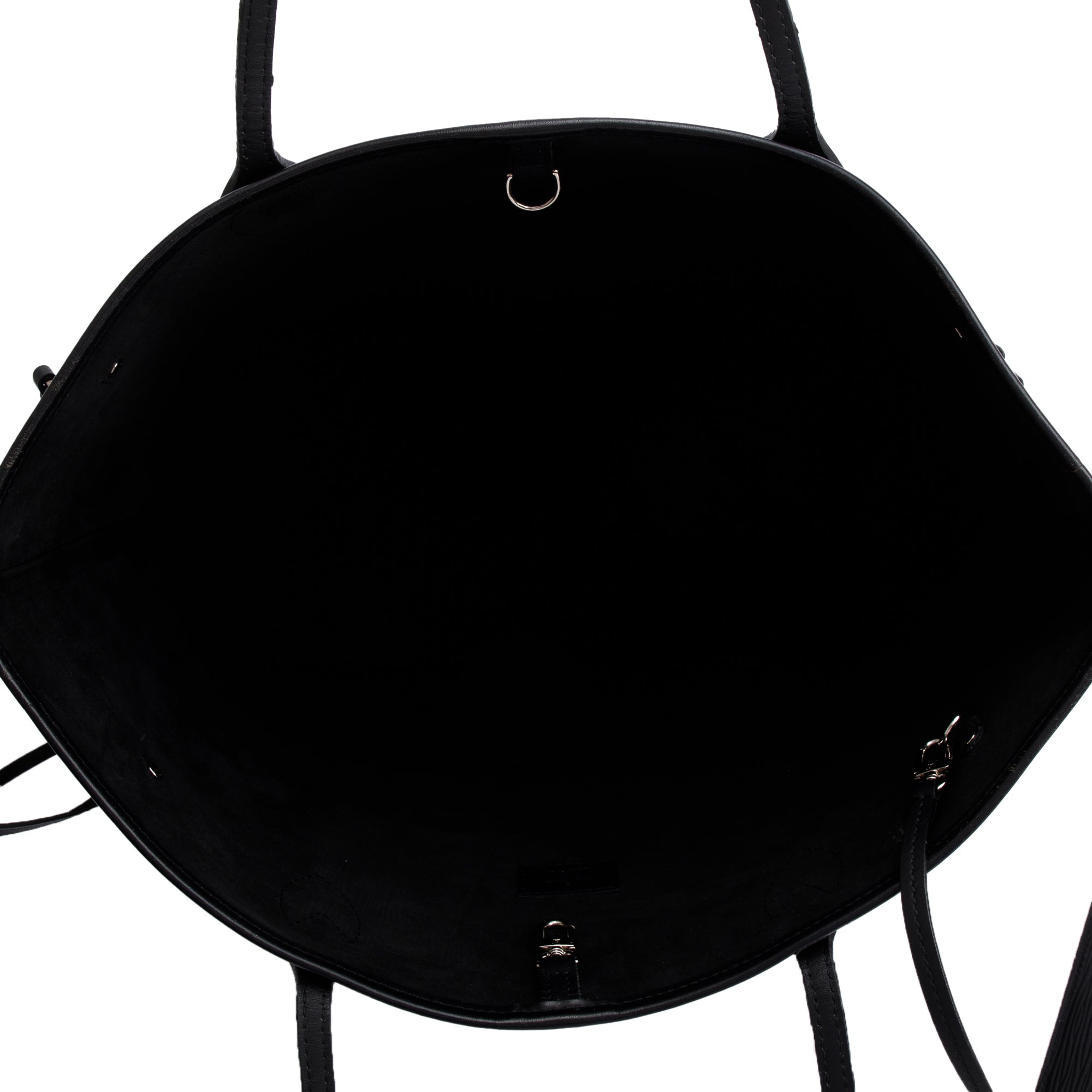 Louis Vuitton Black Epi Leather Neverfull MM w/ Pouch