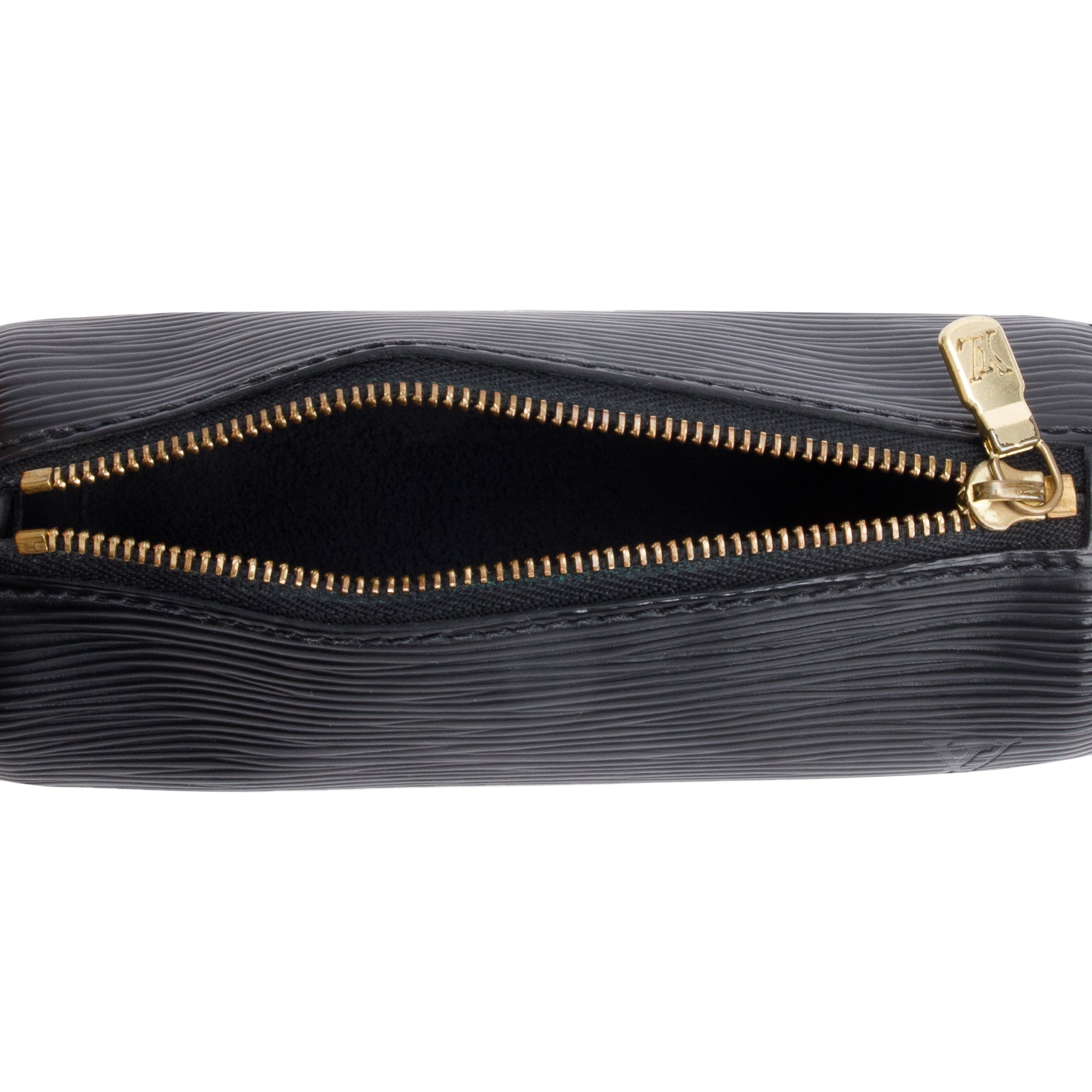 Louis Vuitton Black Epi Leather Papillon 30 w/ Pochette