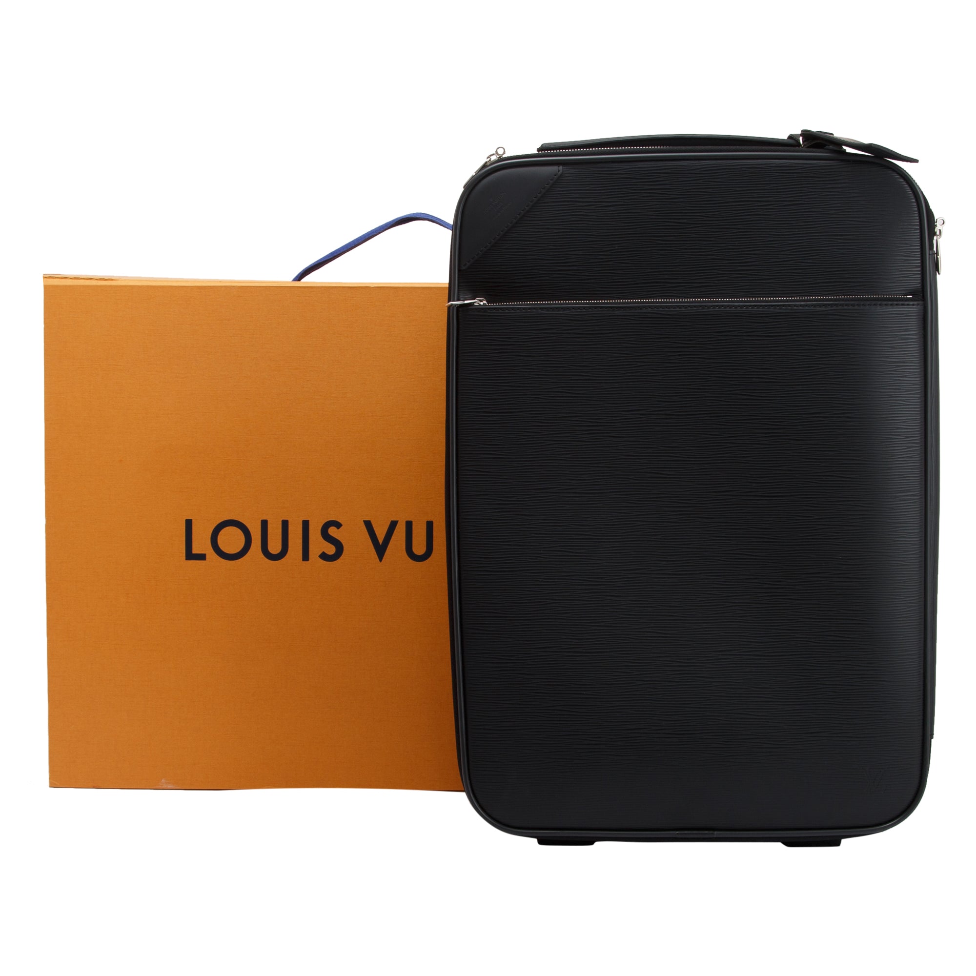 Louis Vuitton Black Epi Leather Pegase 55 w/ Box & Receipt
