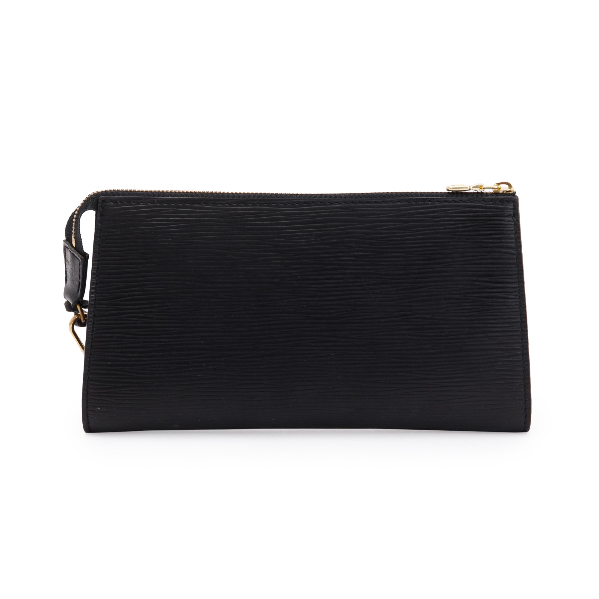 Louis Vuitton Black Epi Leather Pochette Accessoires 24