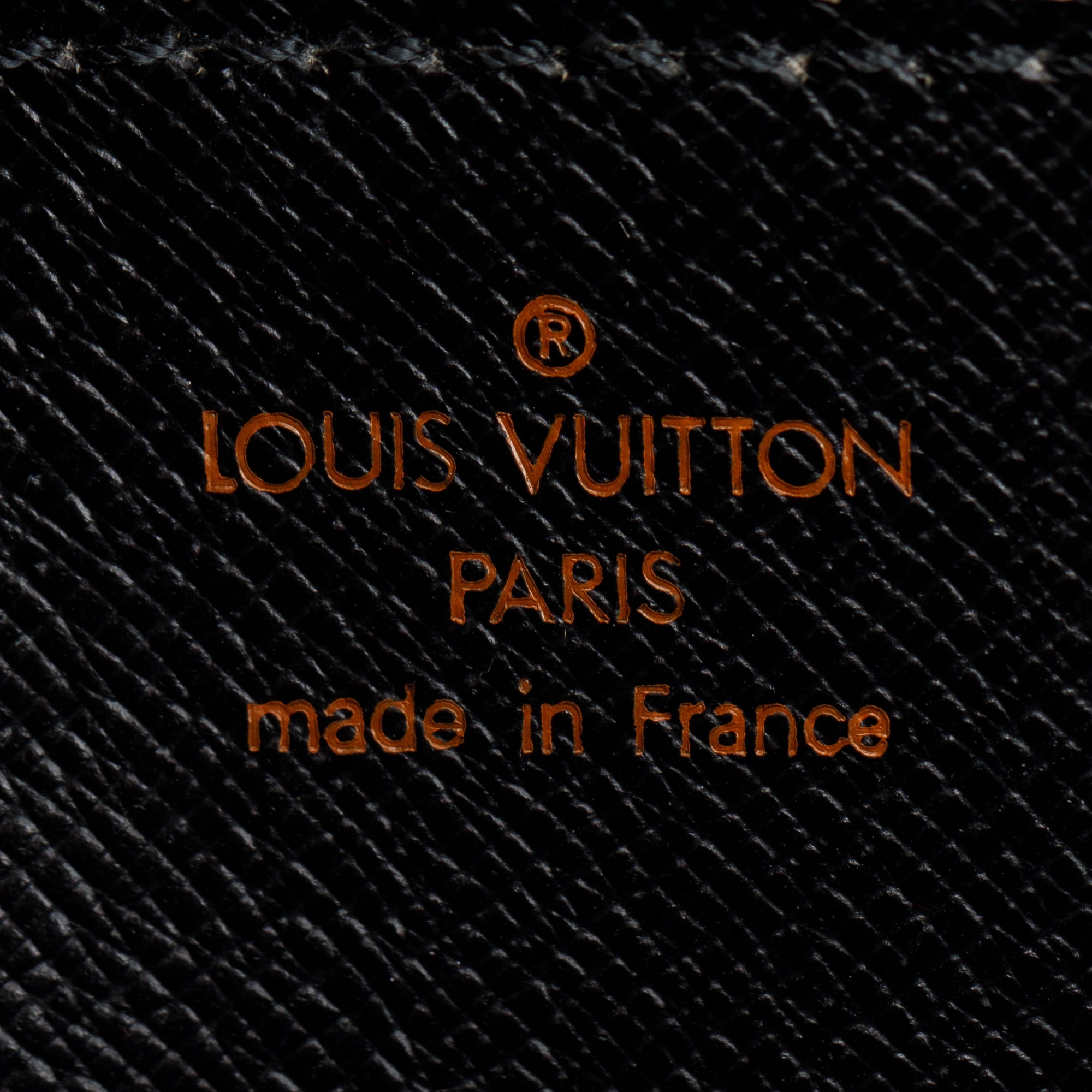 Louis Vuitton Black Epi Leather Pochette Sellier Dragonne Wristlet Clutch