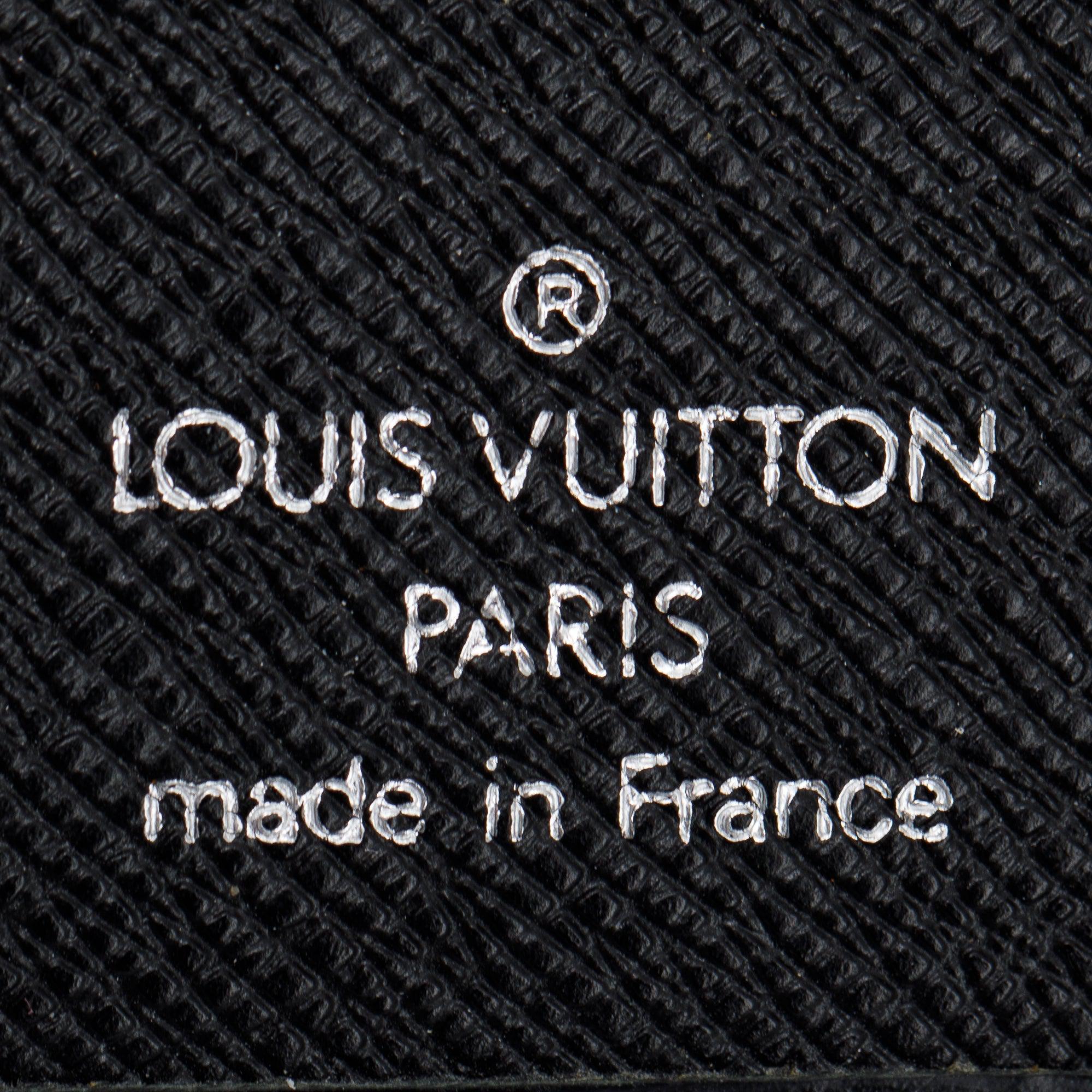 Louis Vuitton Black Epi Leather Pocket Organizer w/ Box