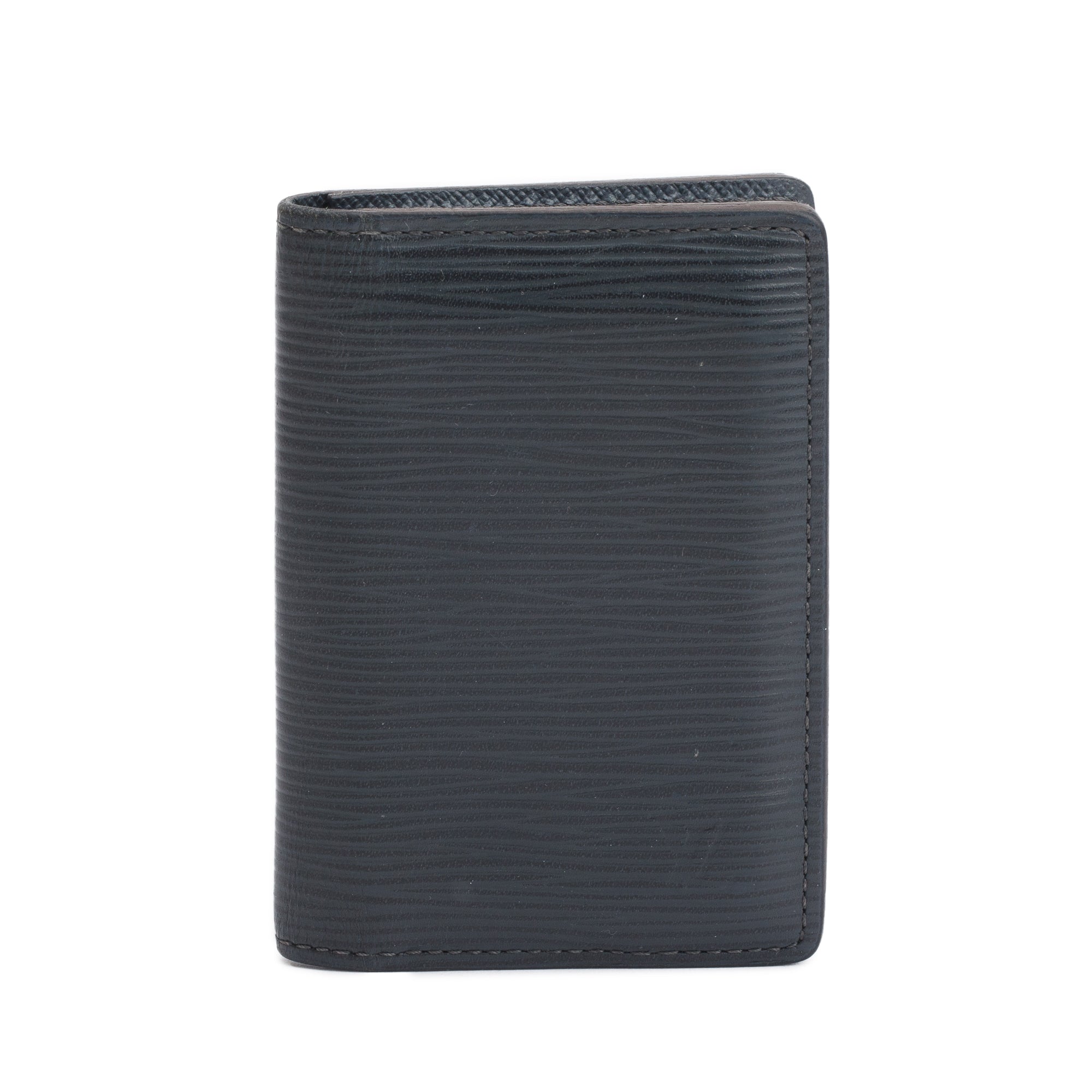 Louis Vuitton Black Epi Leather Pocket Organizer w/ Box