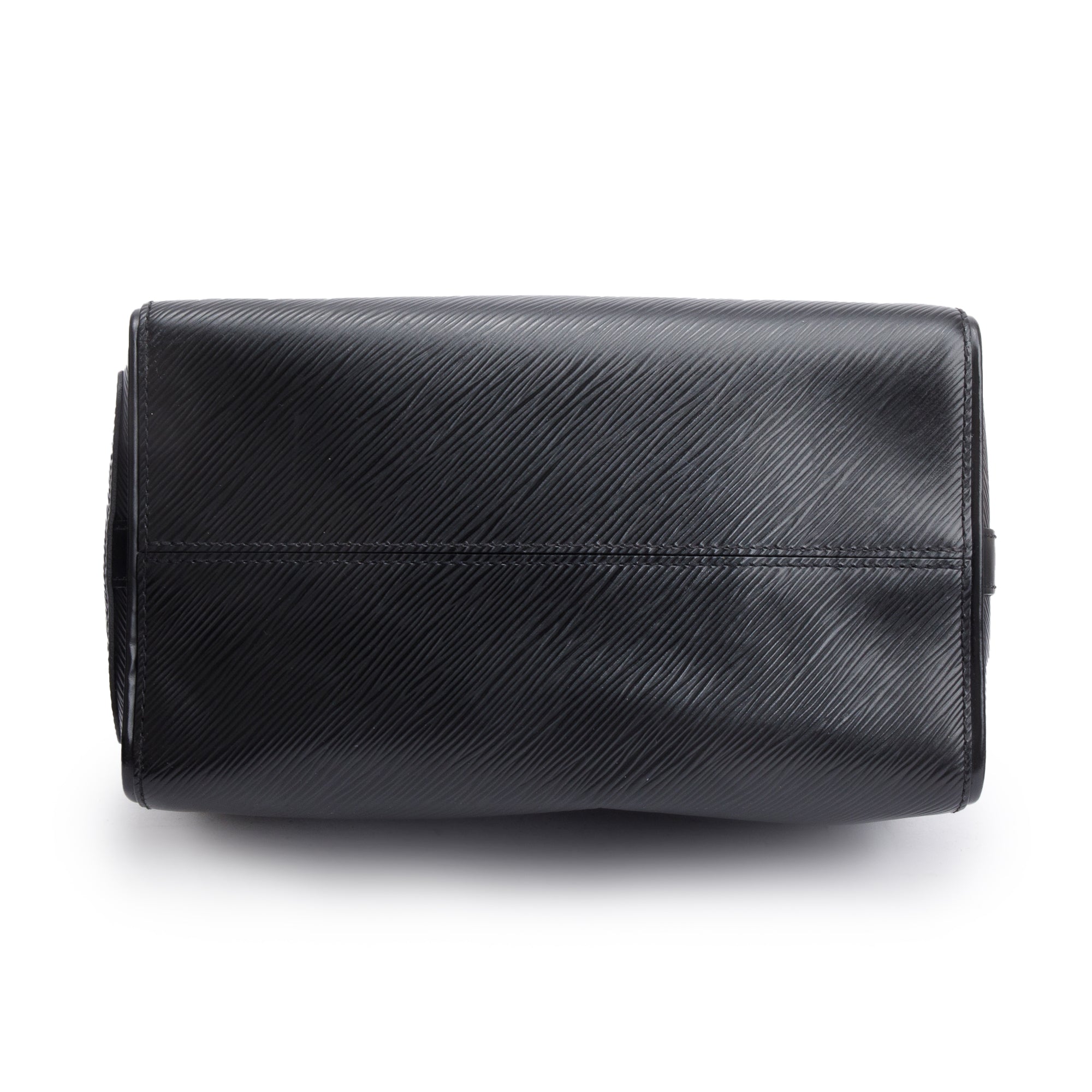 Louis Vuitton Black Epi Leather Speedy Bandouliere 25 w/ Strap