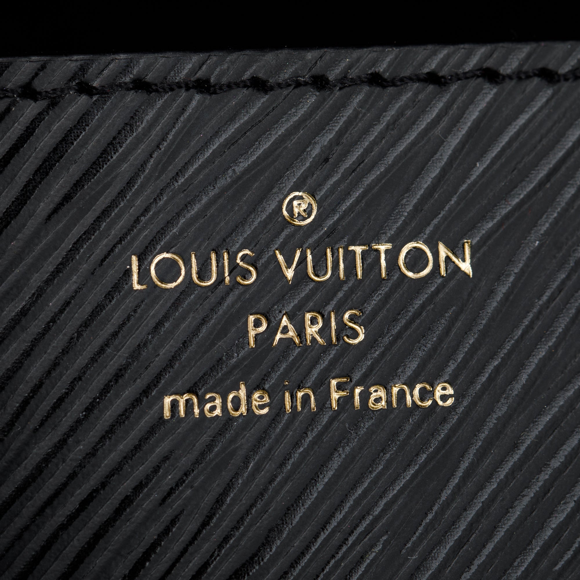 Louis Vuitton Black Epi Leather Twist MM Bag