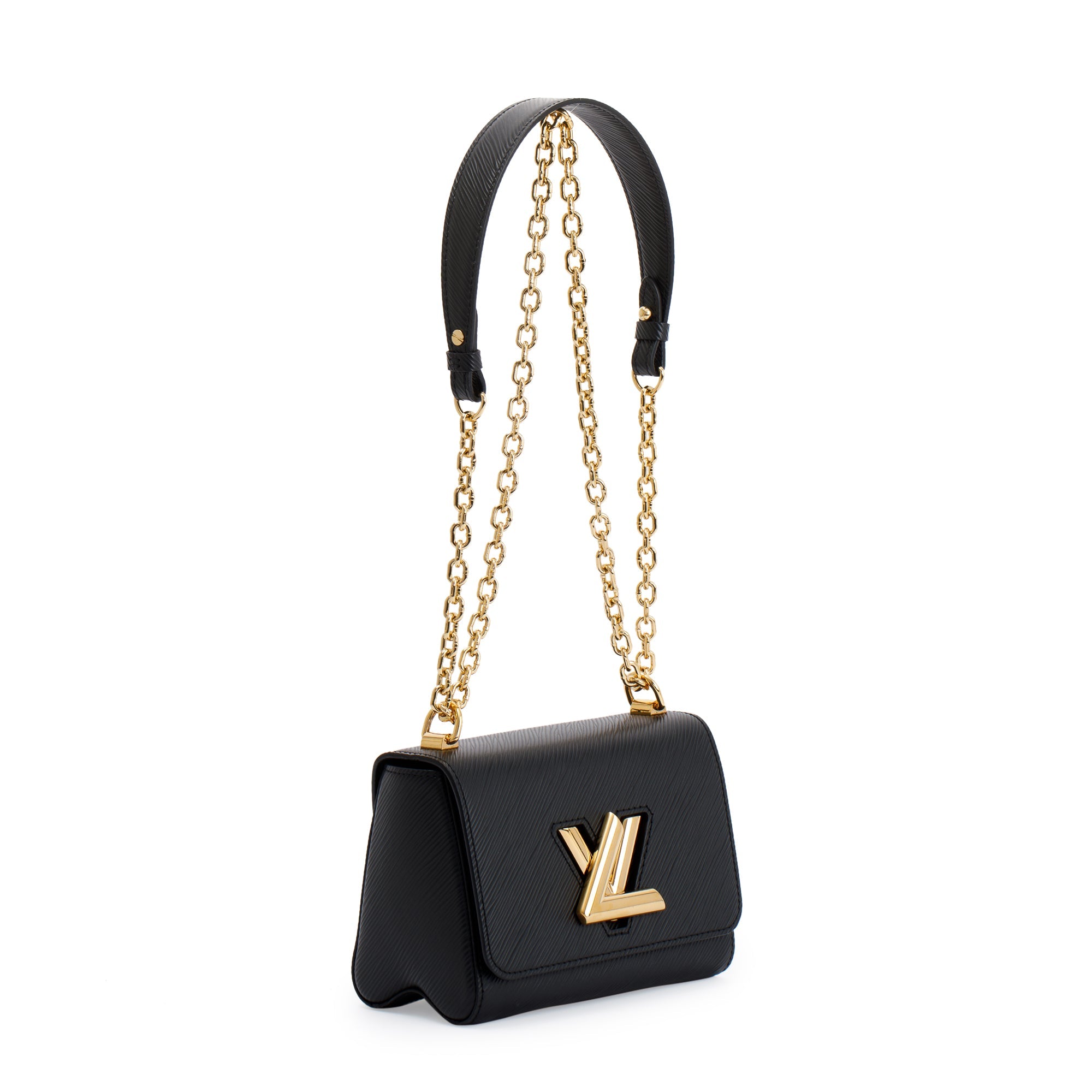 Louis Vuitton Black Epi Leather Twist PM